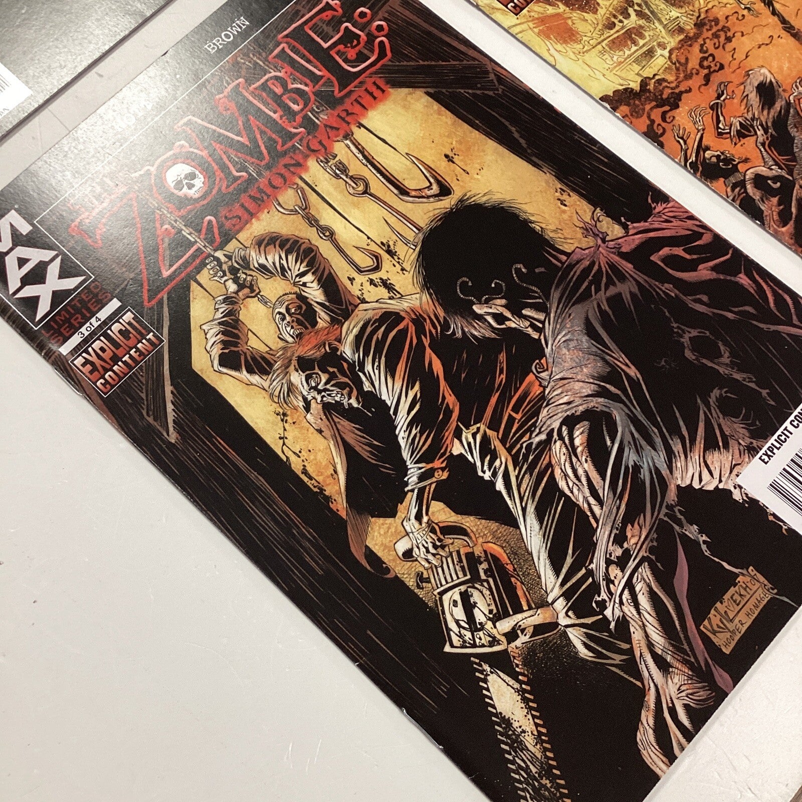 The Zombie #1-4 2008 VF/NM  Complete Set Marvel Max Comics)7