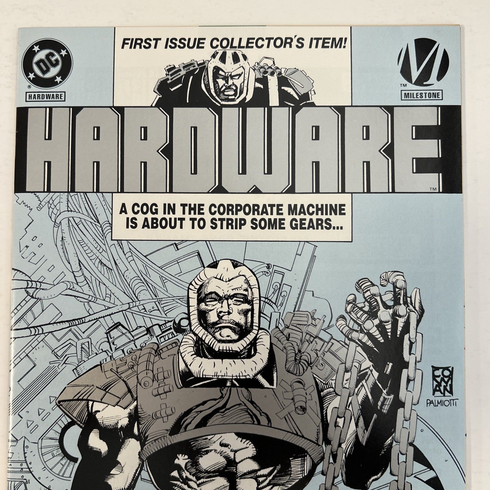 Hardware #1 1993 VF+ Milestone Platinum Edition1