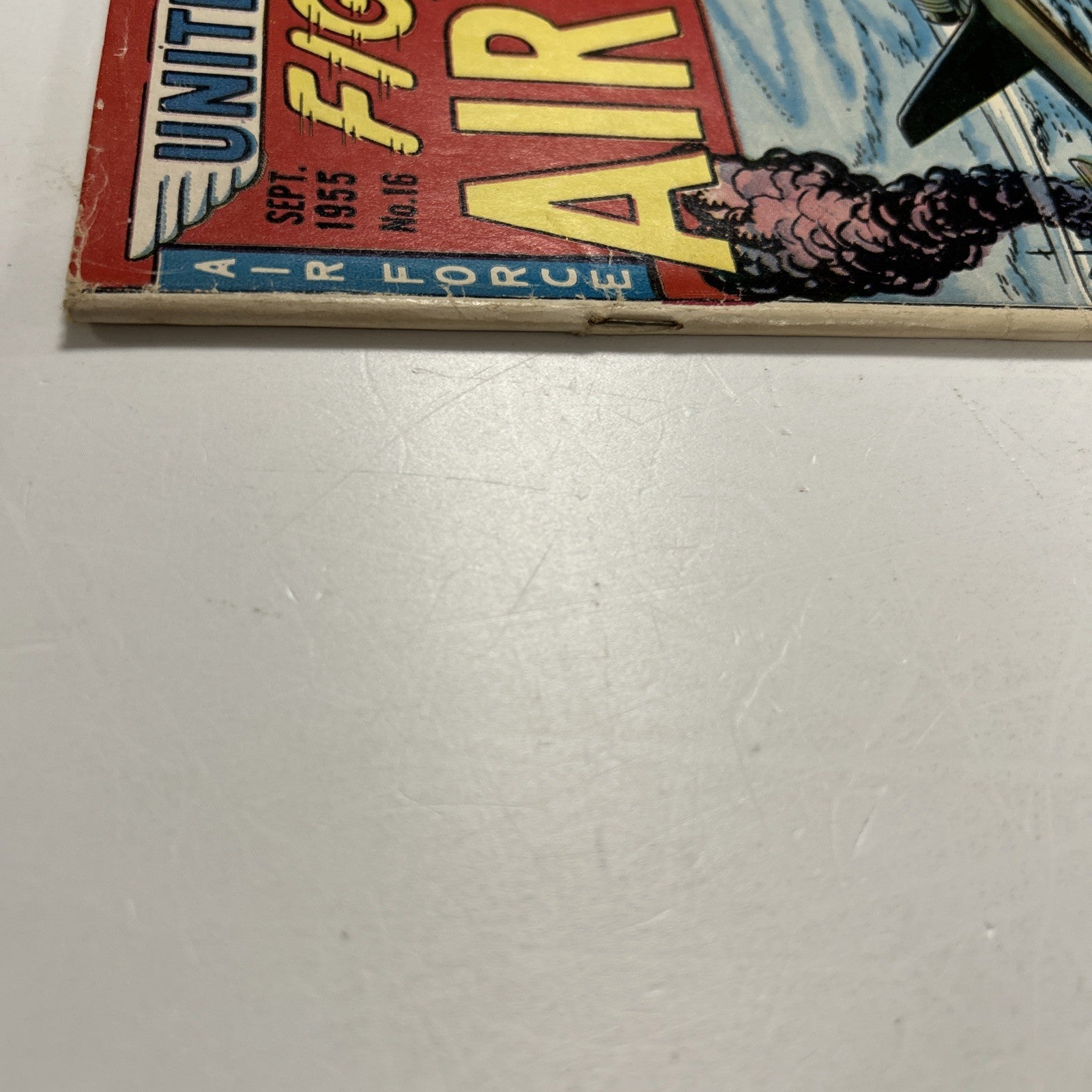 United States Fighting Air Force #16 GD/VG 1955 Golden Age 10¢ book **Spine Roll7