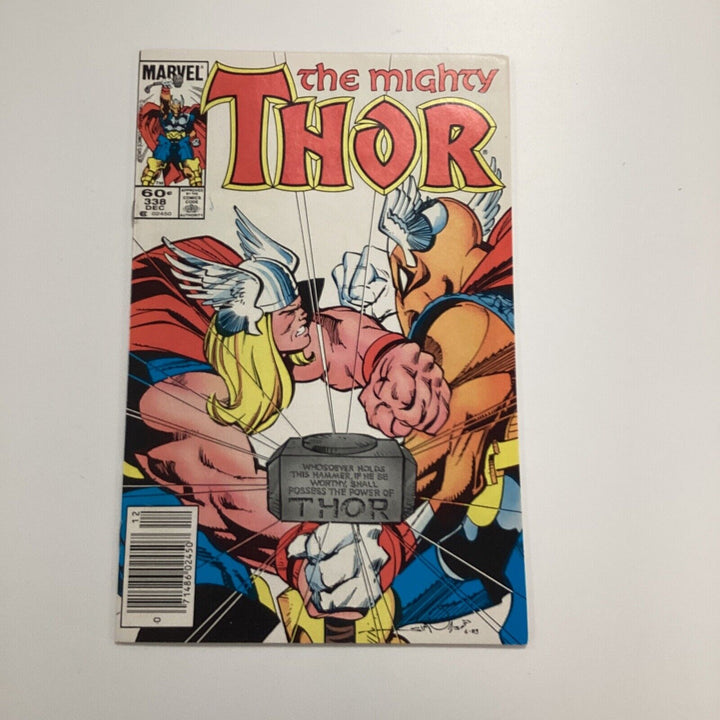 Thor #338 1983 NM Newsstand 2nd Appearance Beta Ray Bill (2)