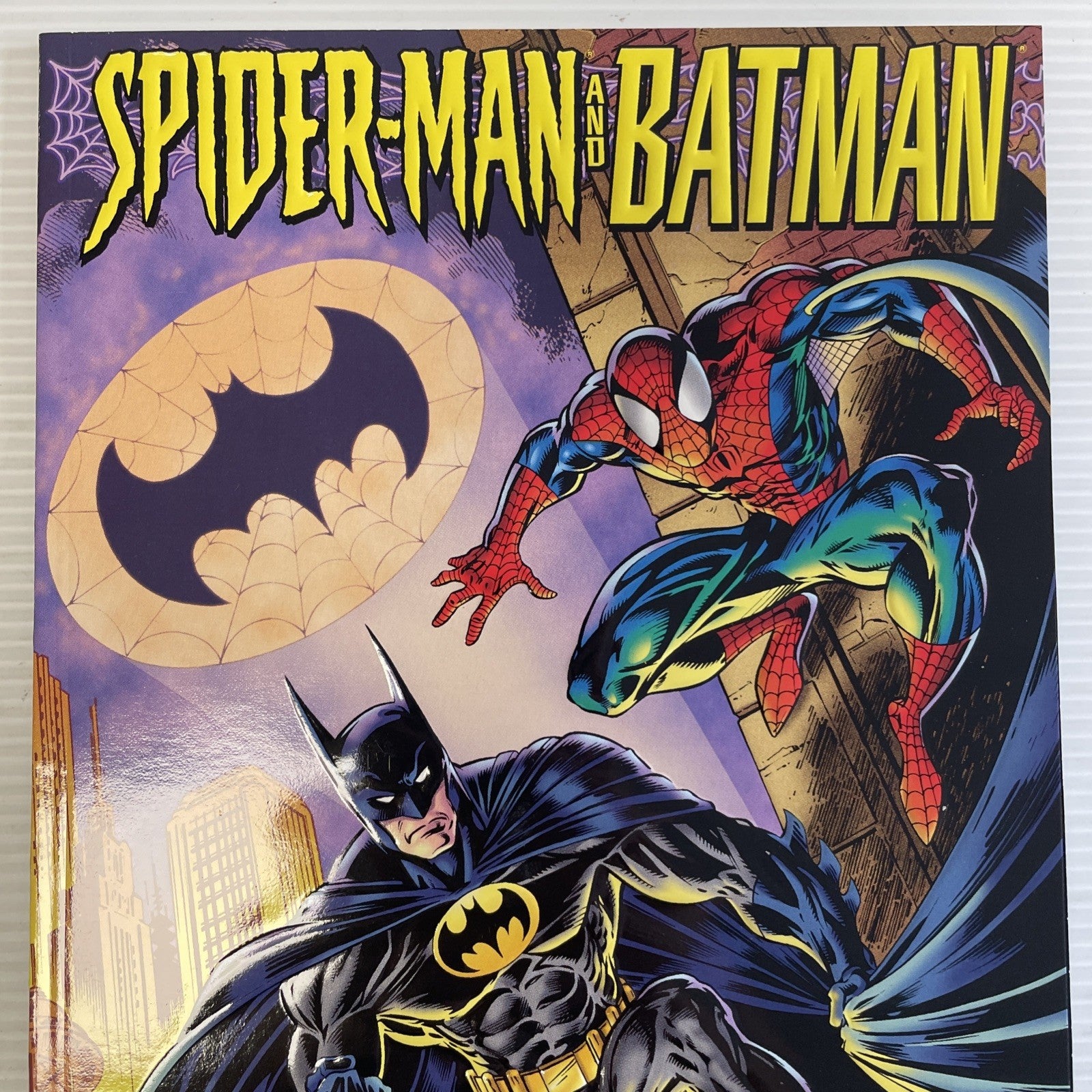 Spider-Man and Batman #1 1995 VF/NM TPB Prestige Marvel DC Crossover1