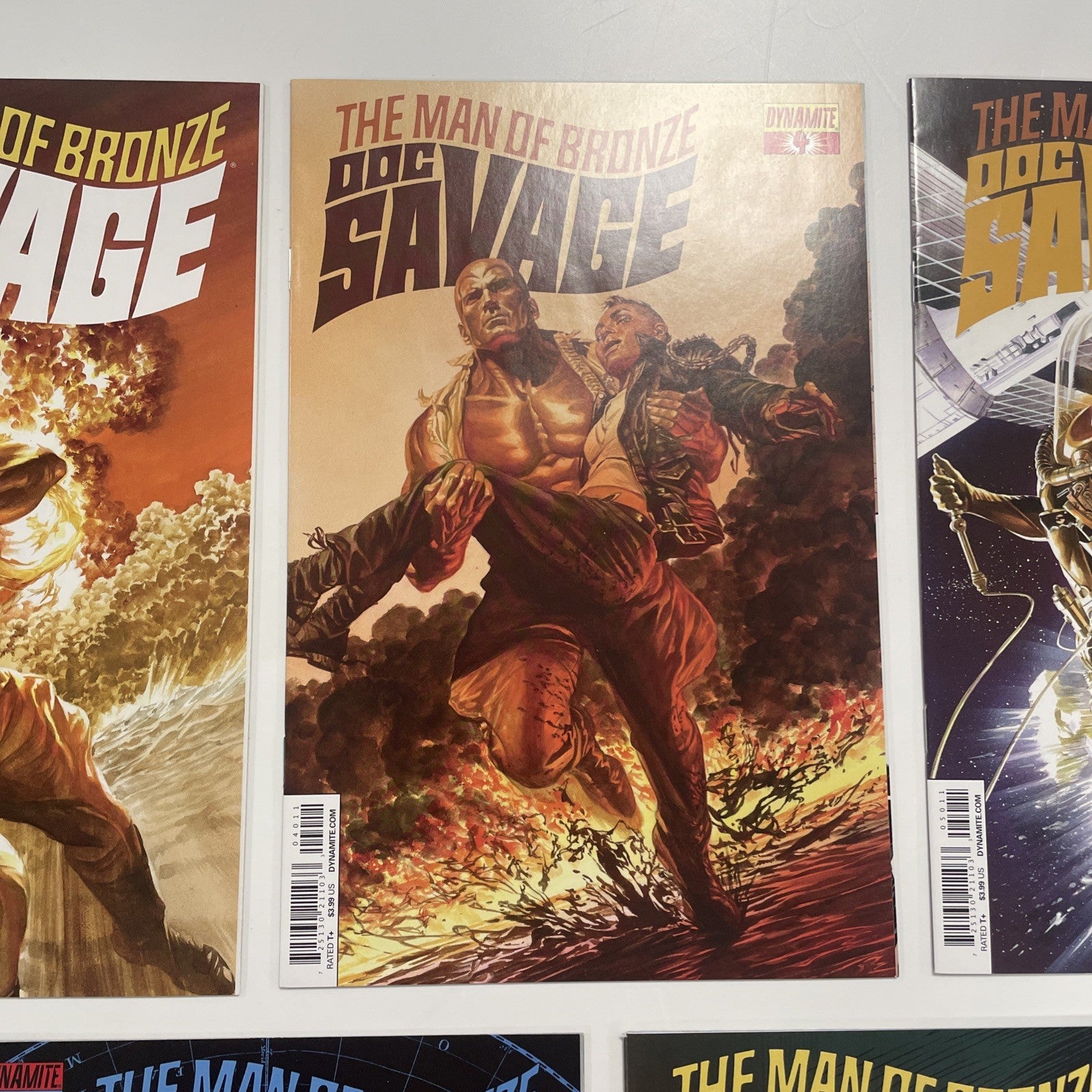 Doc Savage #1-8 & Annual 2013 NM Complete Set Dynamite4