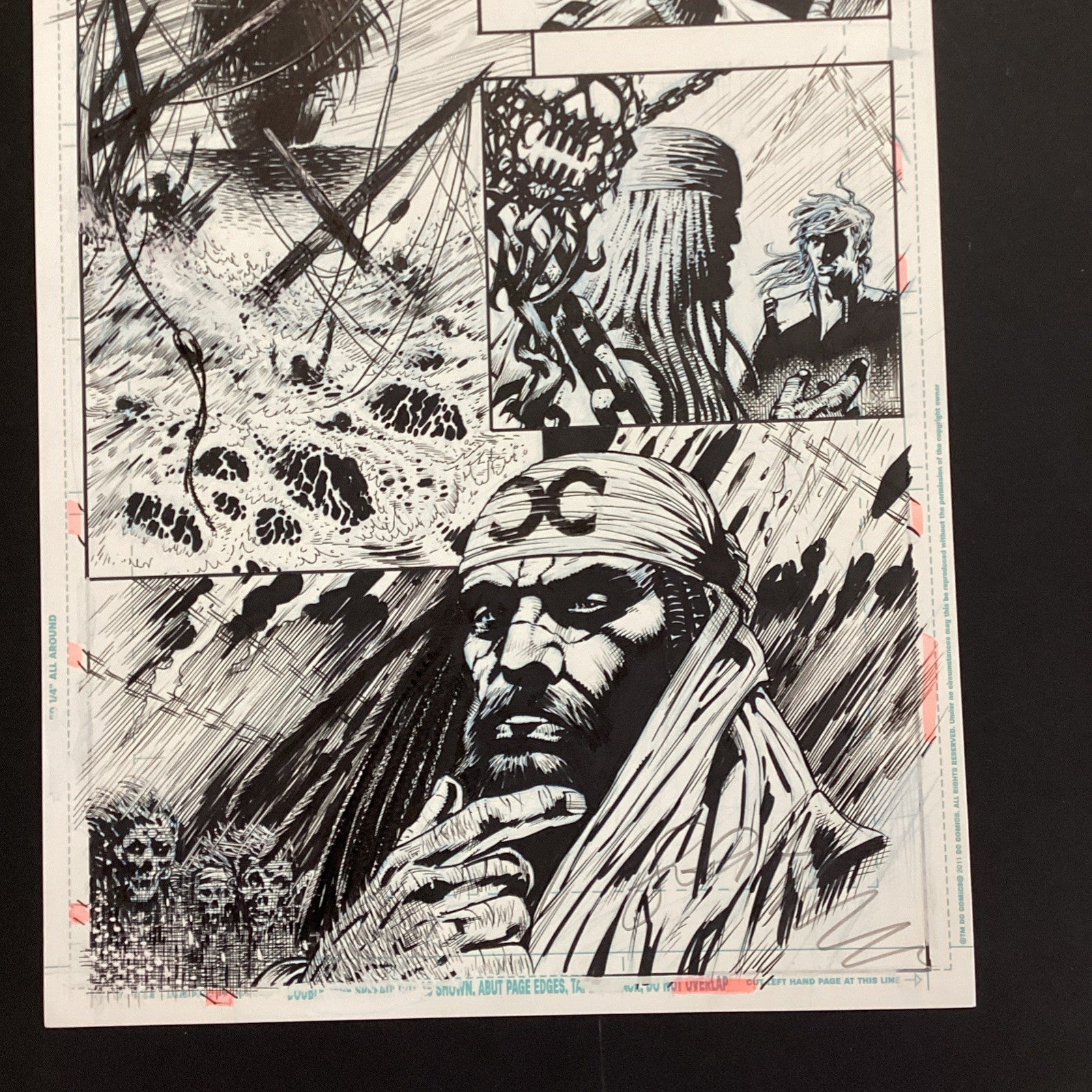 Original Artwork for Before Watchmen Page 15 By John Higgins *See Description2