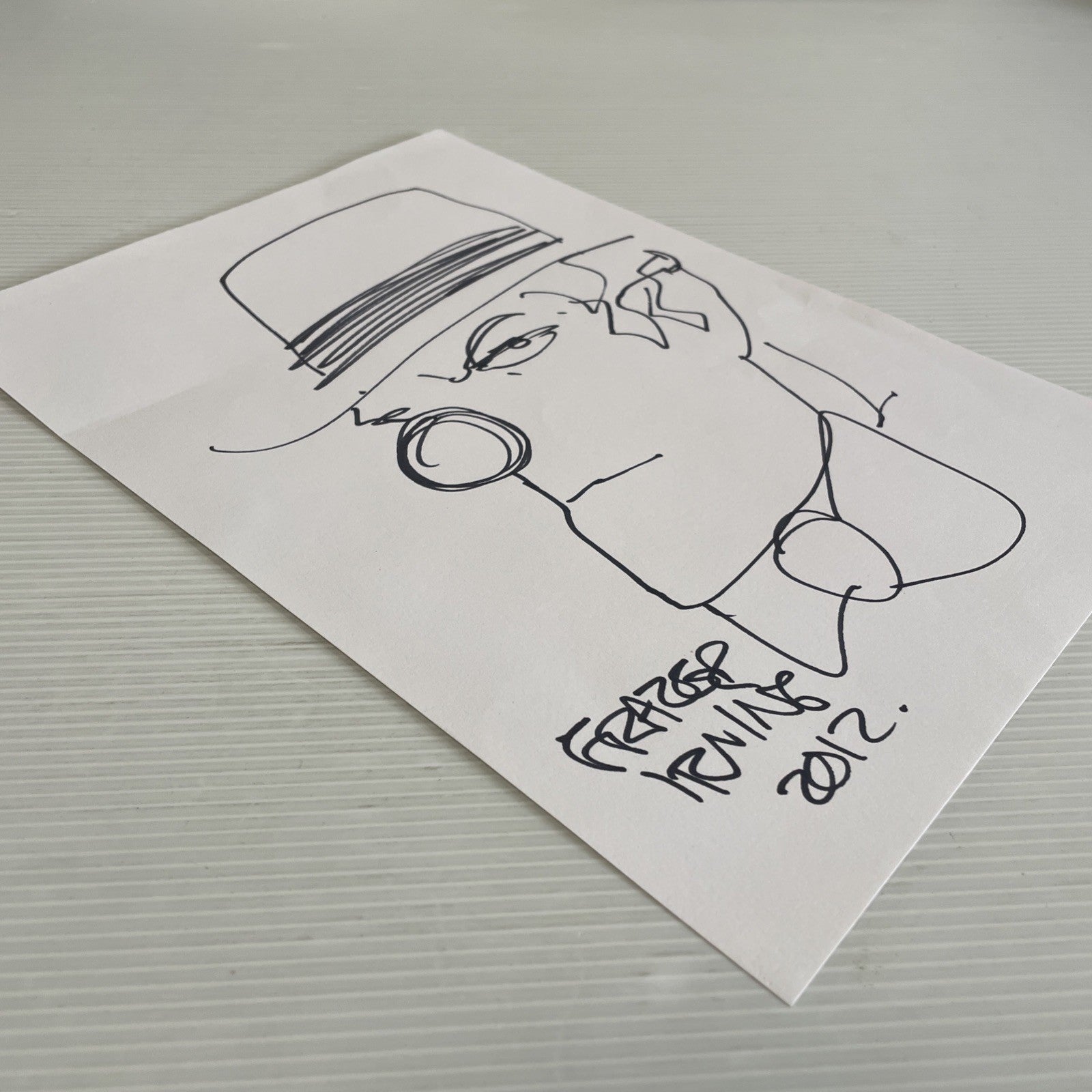 Frazer Irving Original Sketch Artwork of Jack Point from 2012 (29.5 x 20.5 cm)3