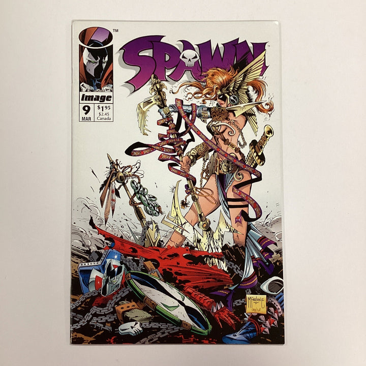 Spawn #9 1993 VF/NM 1st Appearance Angela0