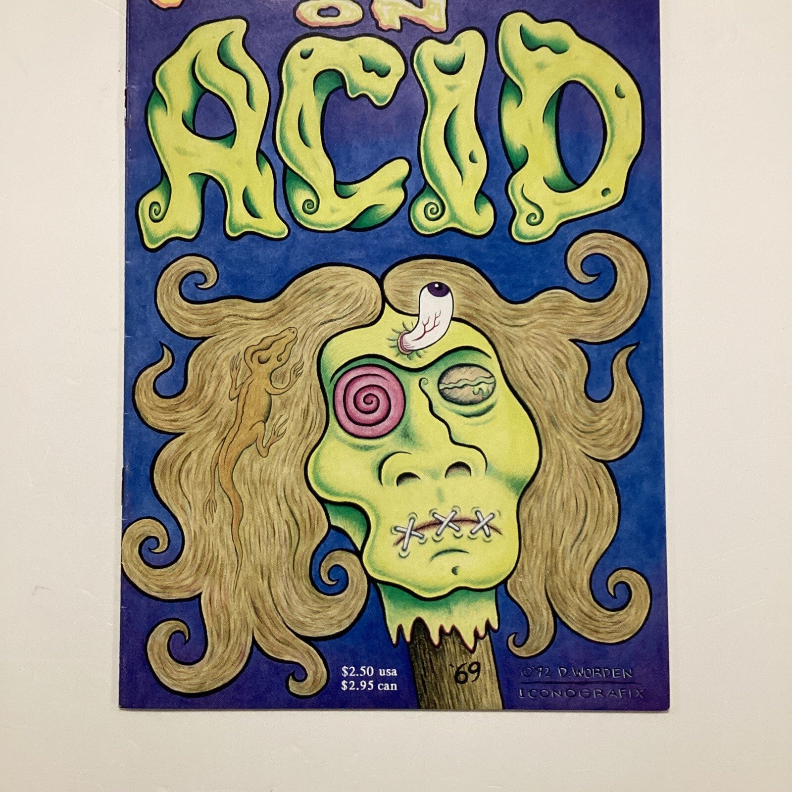 Suburban Teens On Acid #1 1992 FN/VF Iconografix **Slightly rusted staples2