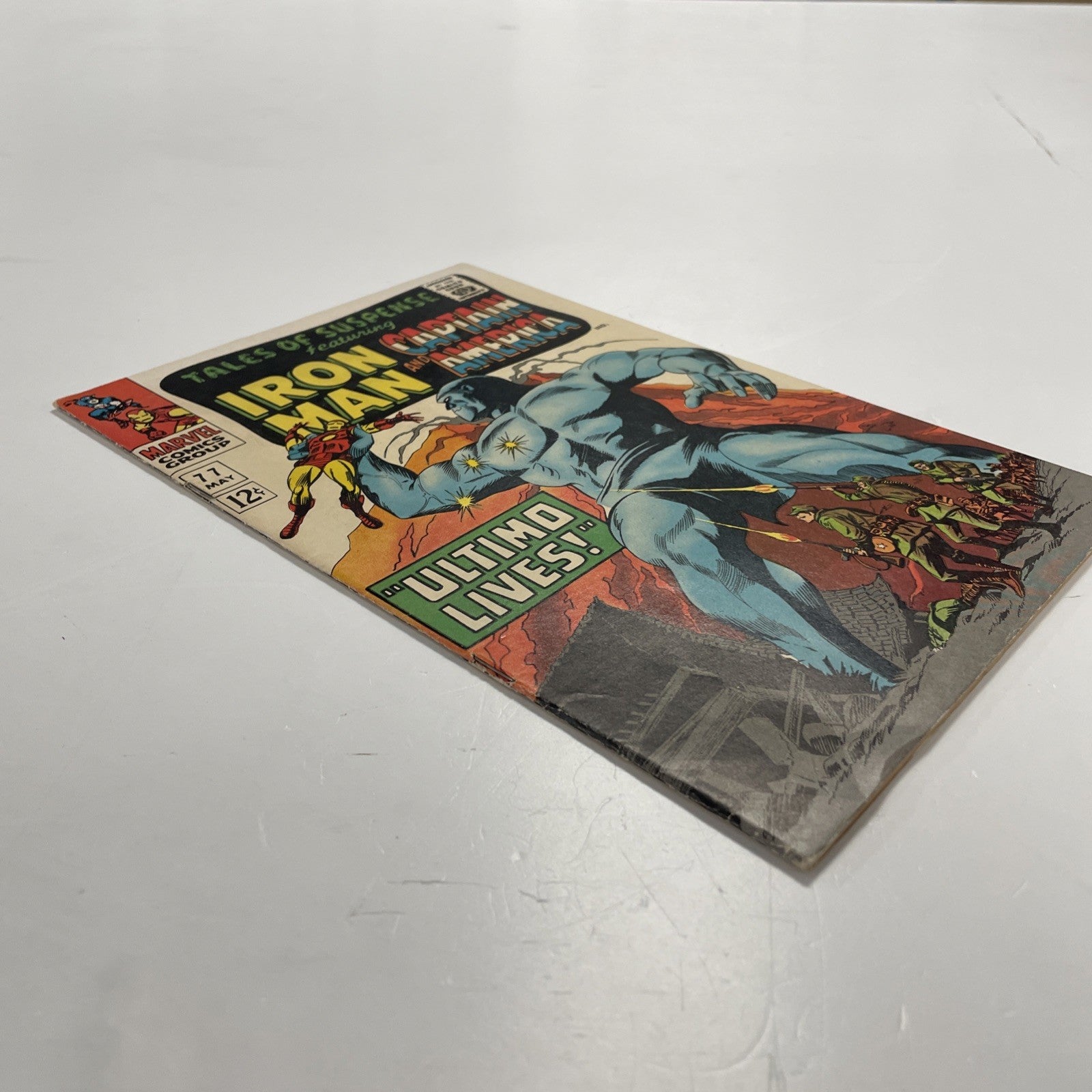 Tales Of Suspense #77 1966 FN+ 1st Appearance of Peggy Carter & Ultimo3