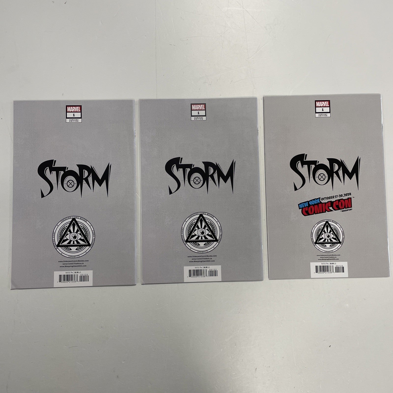 Storm #1 2024 David Nakayama Trade Dress, Virgin & Foil Variant Variants **Small5