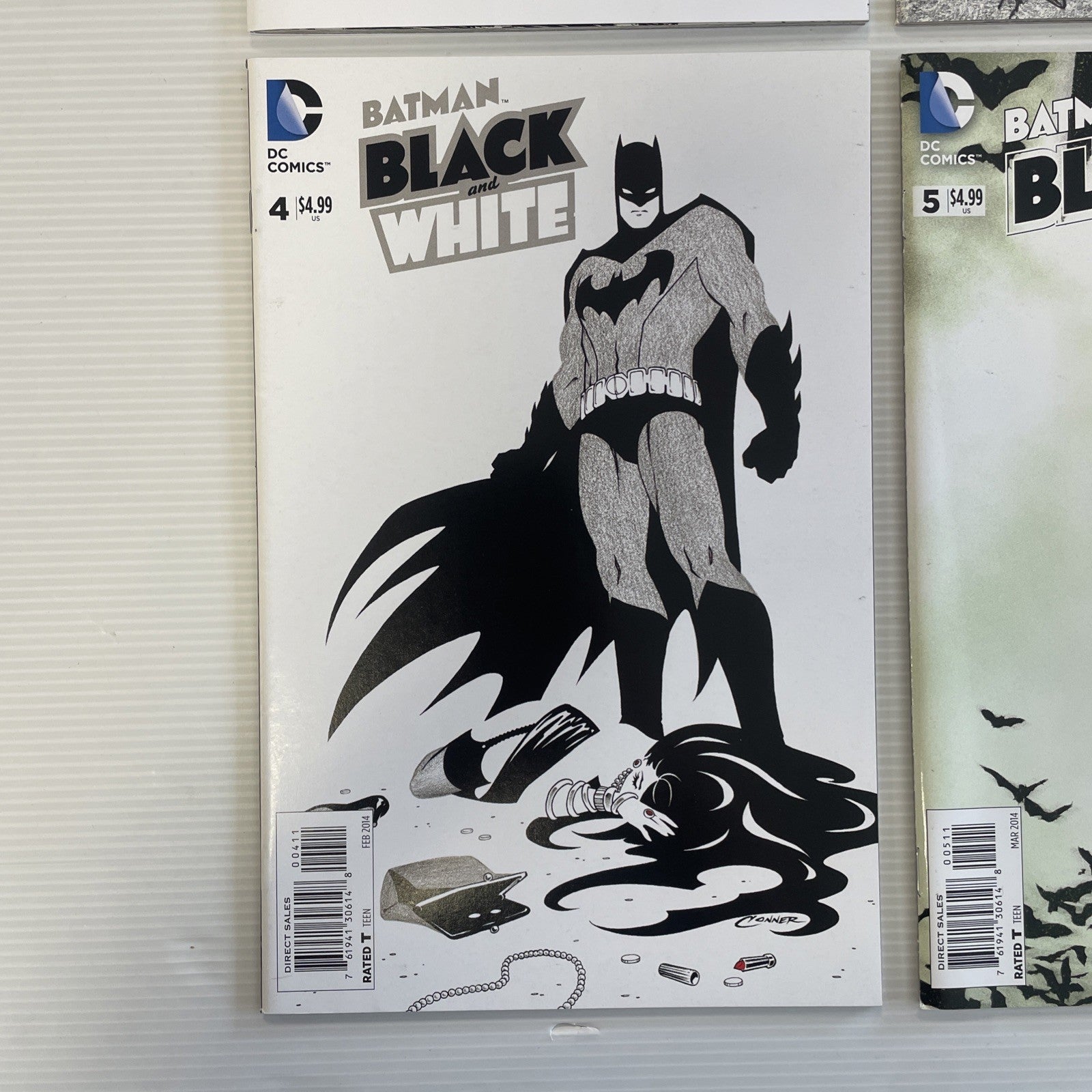 Batman Black & White #1-6 2020 NM Complete Set **#1 blank/sketch variant4