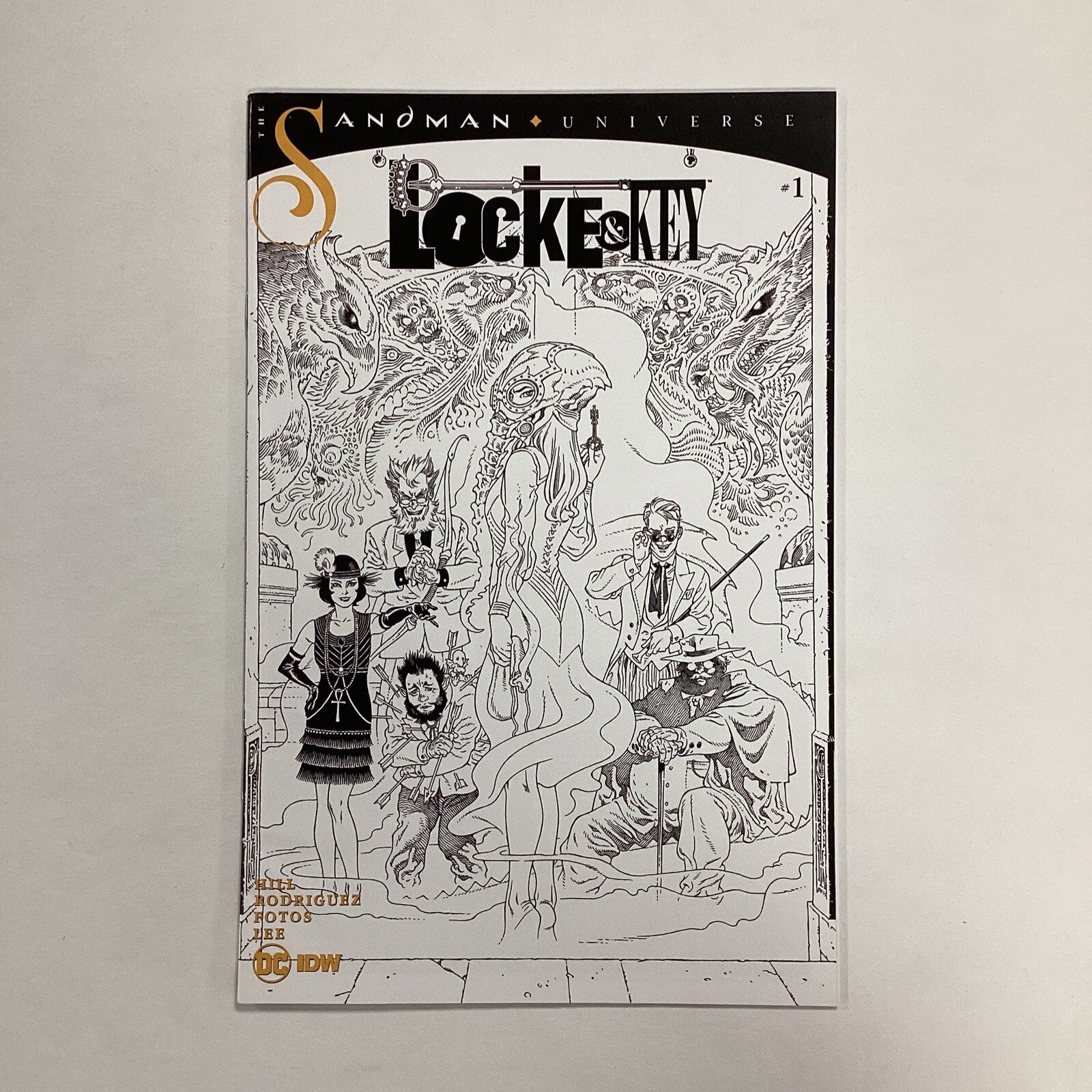 Locke & Key #1 Hell & Gone 2020 NM x2 cover A & sketch Variant IDW7
