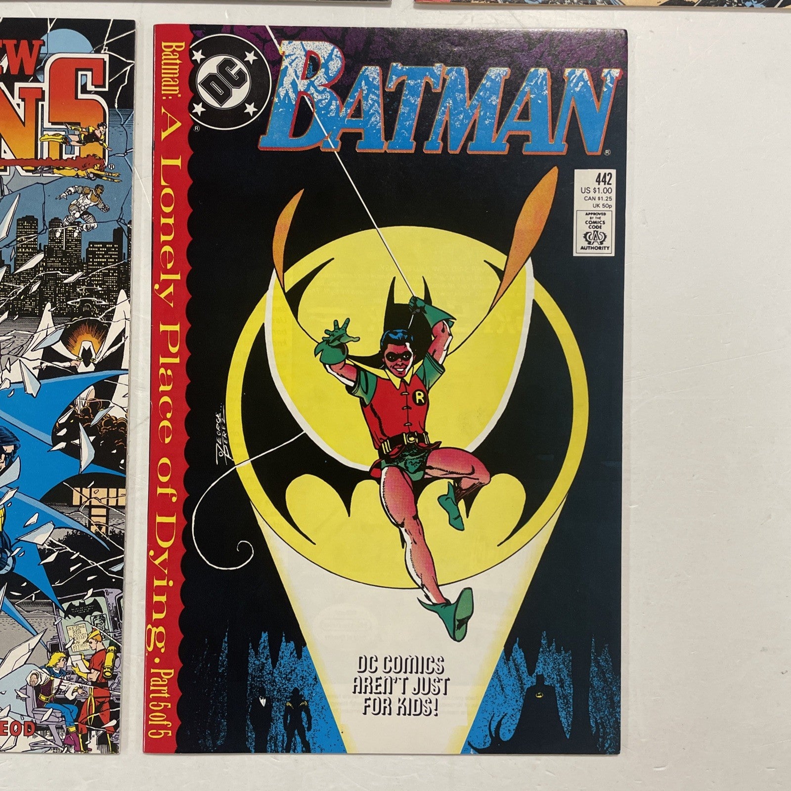 Batman New Teen Titan A Lonely Place Of Dying #1-5 1989 Complete Set5