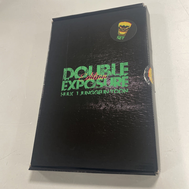 Hulk #1 2022 Double Exposure Yoon Virgin & Trade Variant Boxed Set + Glasses (2)0