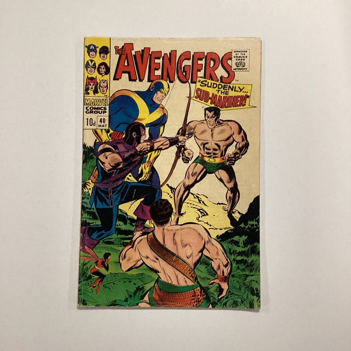 Avengers #40 1967 VG Pence Copy