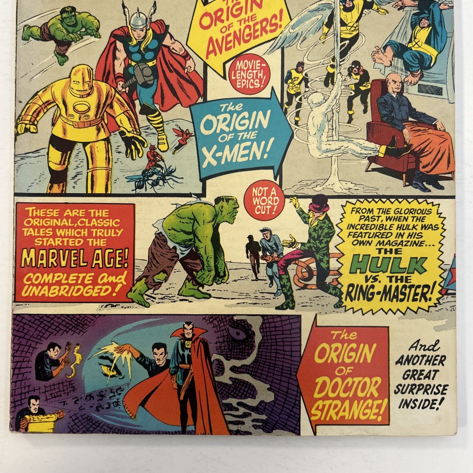 Marvel Tales #2 1965 VG Pence Stamp Reprints key issues2