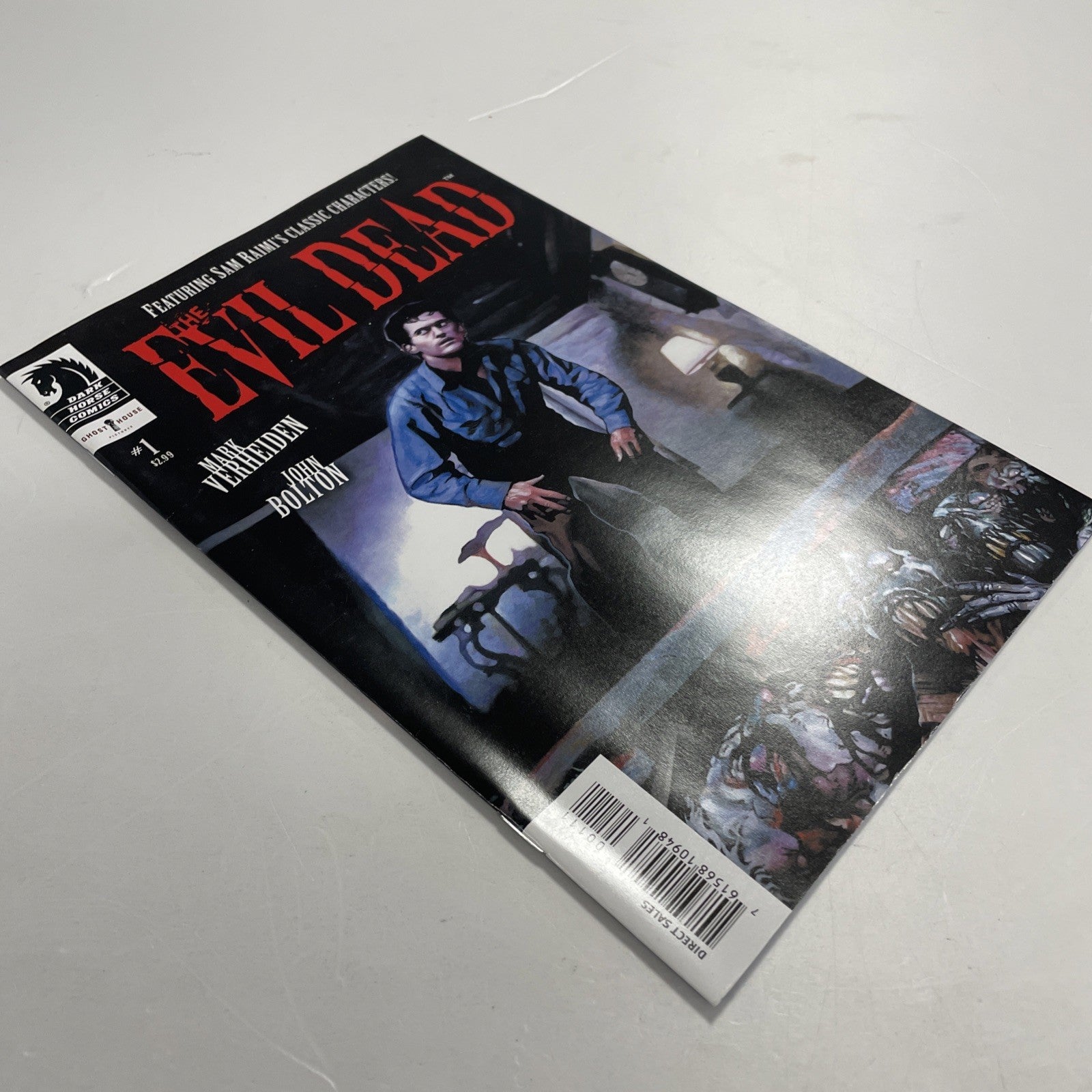 Evil Dead #1 2008 VF/NM Dark Horse Sam Raimi John Bolton Art3