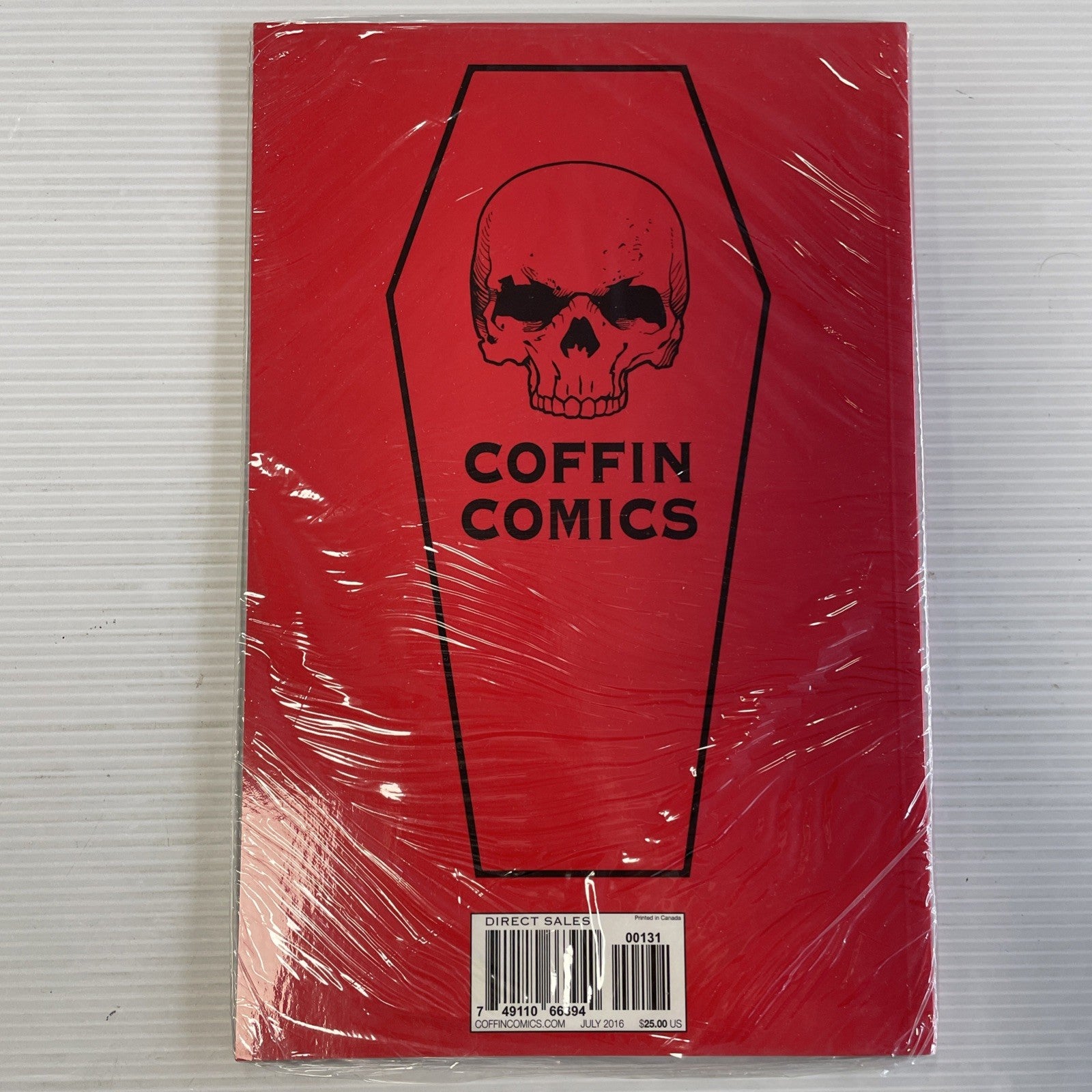La Muerta Decent #1 2016 Premium Red Foil Edition New & Sealed Coffin Comics4