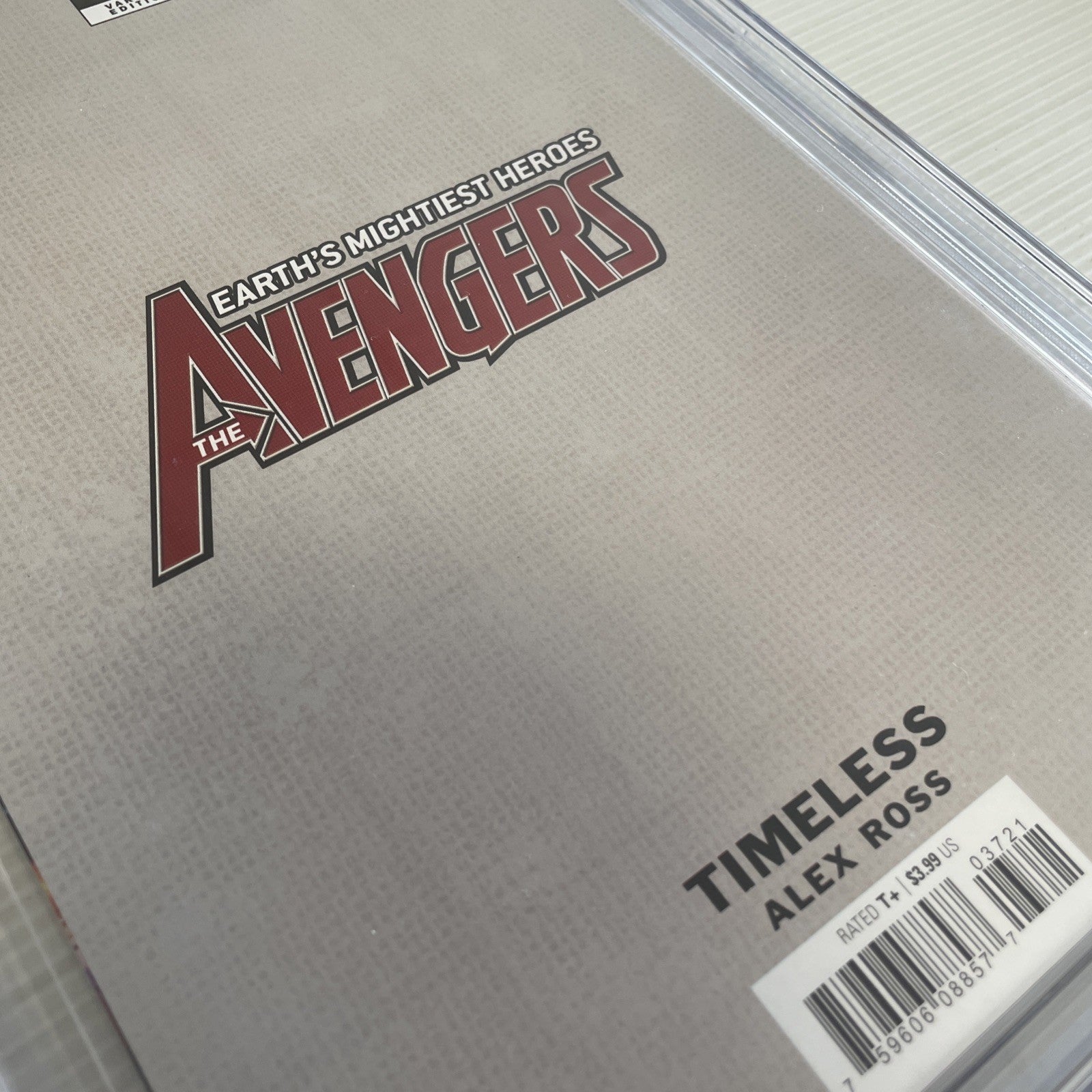 Avengers #37 2020 CGC 9.8 Alex Ross 'Timeless' Virgin Variant (2)7