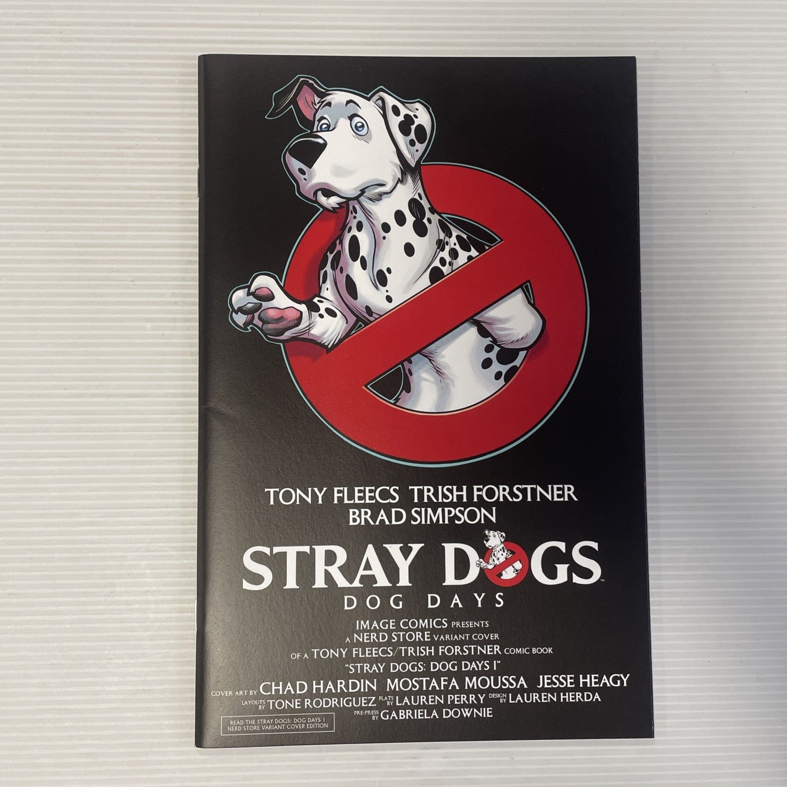Stray Dogs Dog Days #1 2021 NM Chad Hardin Nerd Store Variant Ltd To 6660