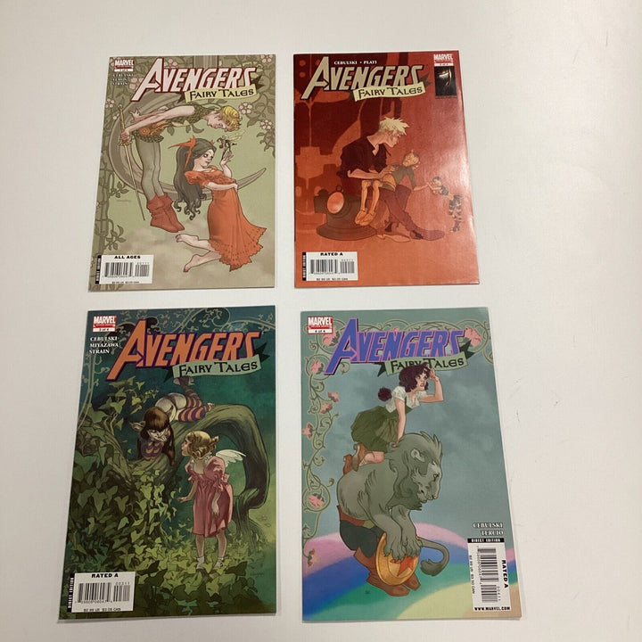 Avengers Fairy Tales #1-4 2008 NM- Complete Set