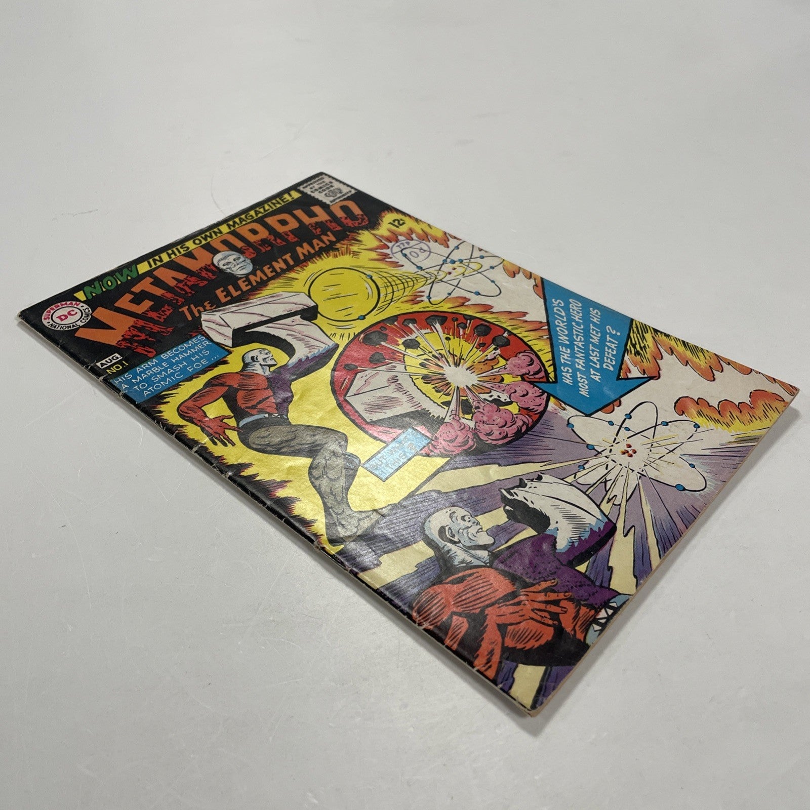 Metamorpho #1 1965 VG Pence Stamp **Writing on rear cover3