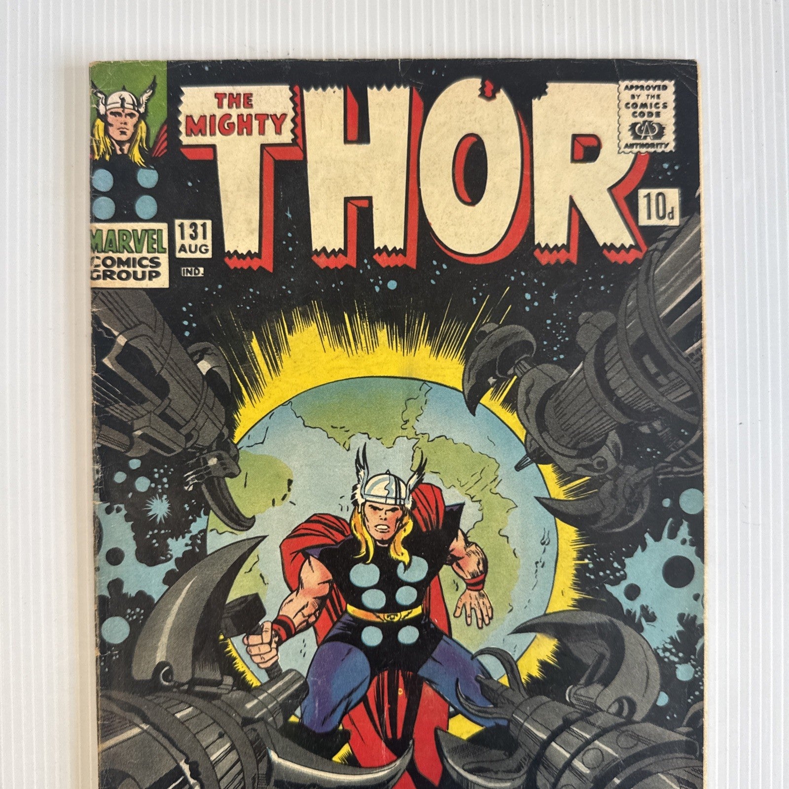 The Mighty Thor #131 1966 VG Pence Copy1