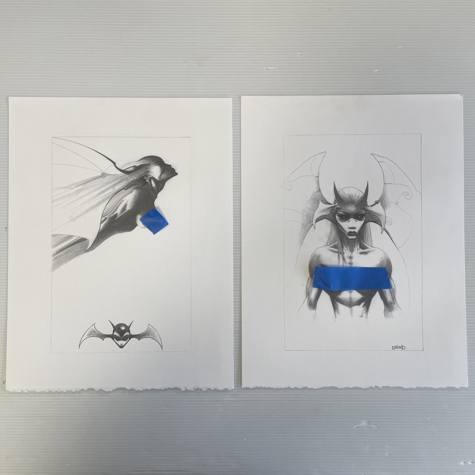 Martin Emond Morella Limited Edition Art Portfolio Verotik 4 Prints6