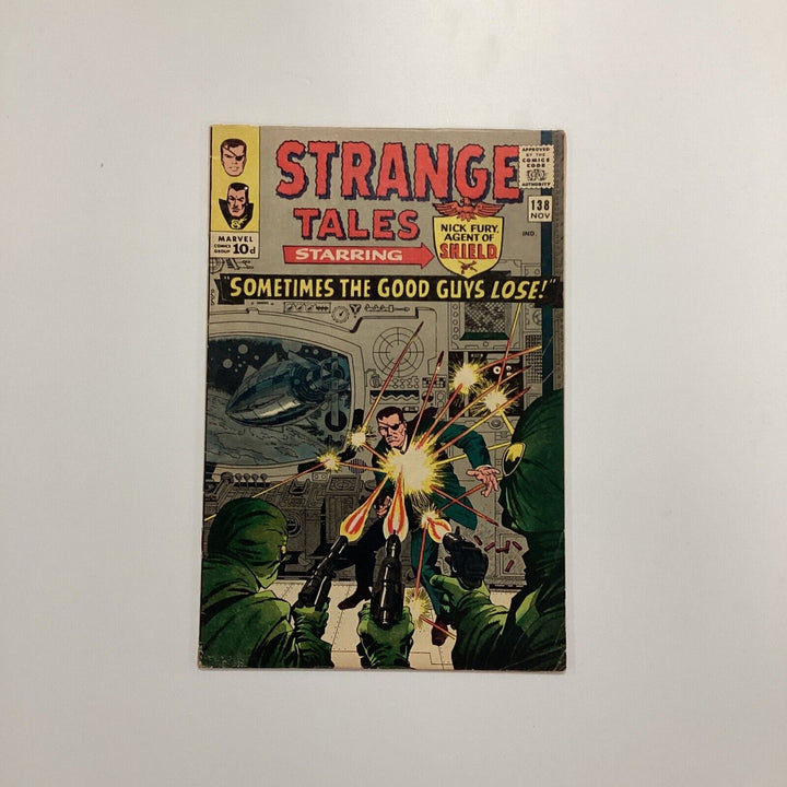 Strange Tales #138 1965 VG/FN Pence copy 1st appearance of Eternity