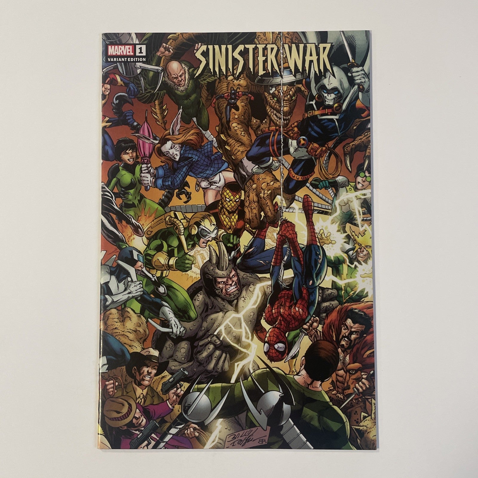 Sinister War #1 2021 NM Alan Quah Variant0