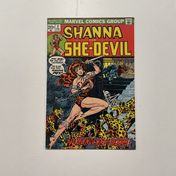 Shanna The She-devil #2 1973 FN0