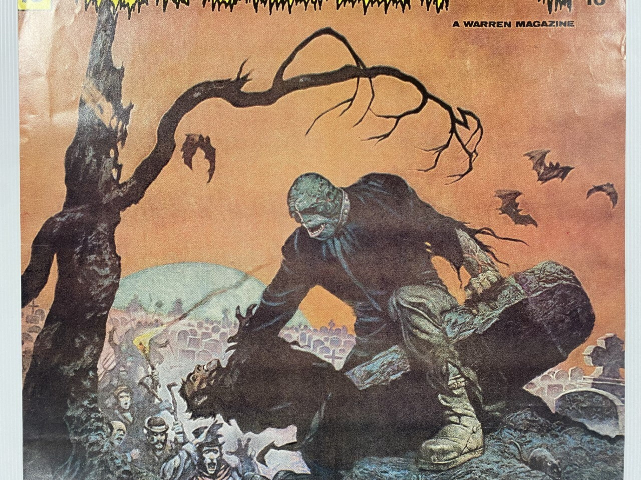 Creepy Magazine #10 poster Frank Franzetta Warren Publishing 1972 USA Original3