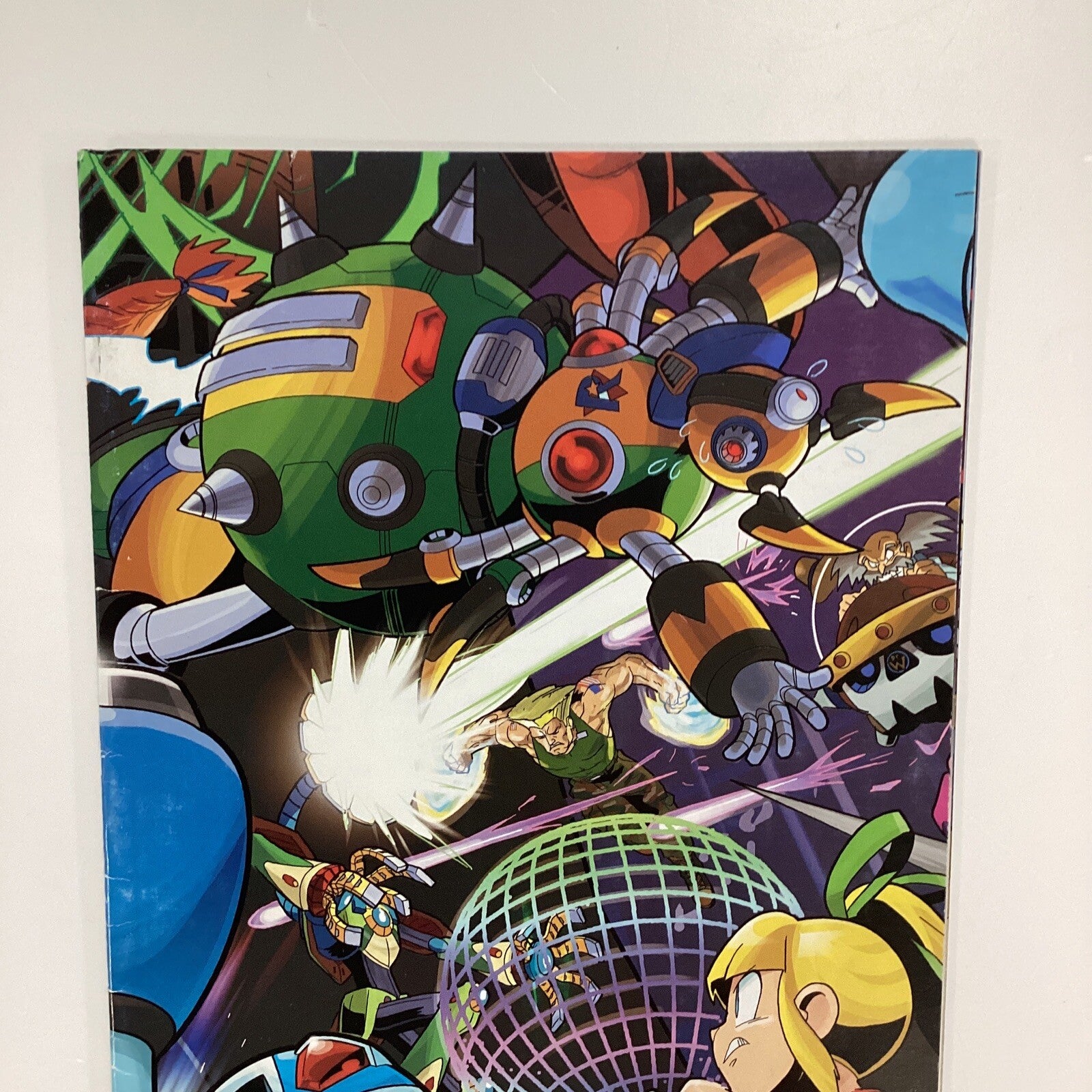 Sonic The Hedgehog #274 2015 FN Worlds Unite Connecting Variant Sega Capcom2