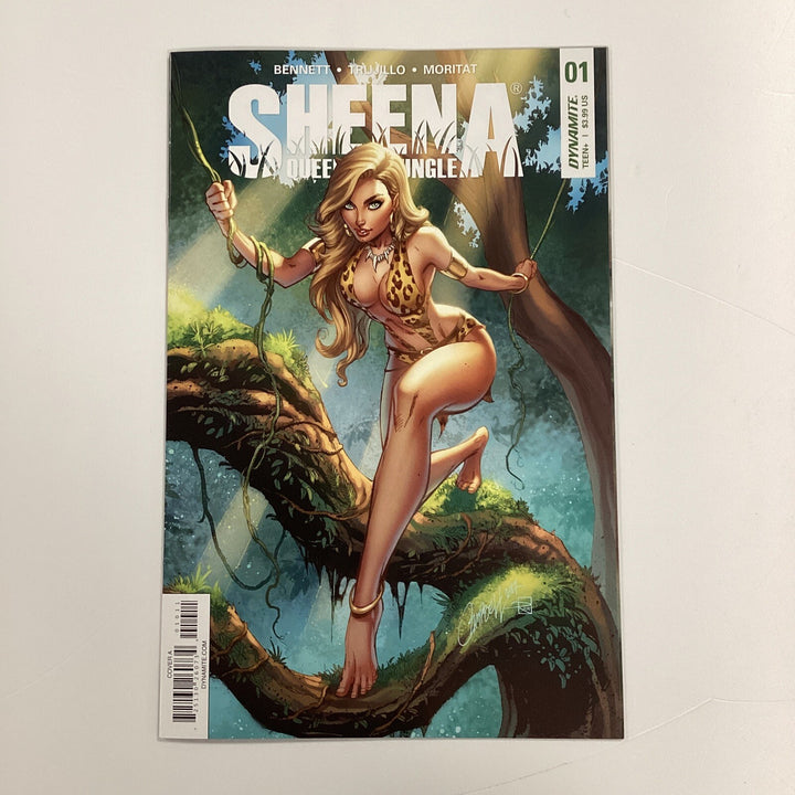 Sheena Queen Of The Jungle #1  2018 NM- J Scott Campbell Cover0