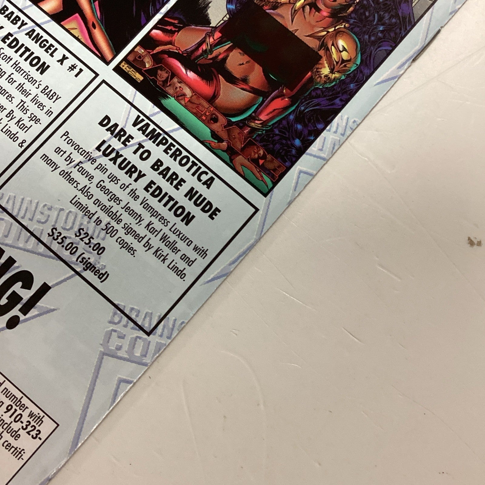 Vamperotica Red Reign Dare To Bare Nude Edition 1996 Brainstorm Comics10