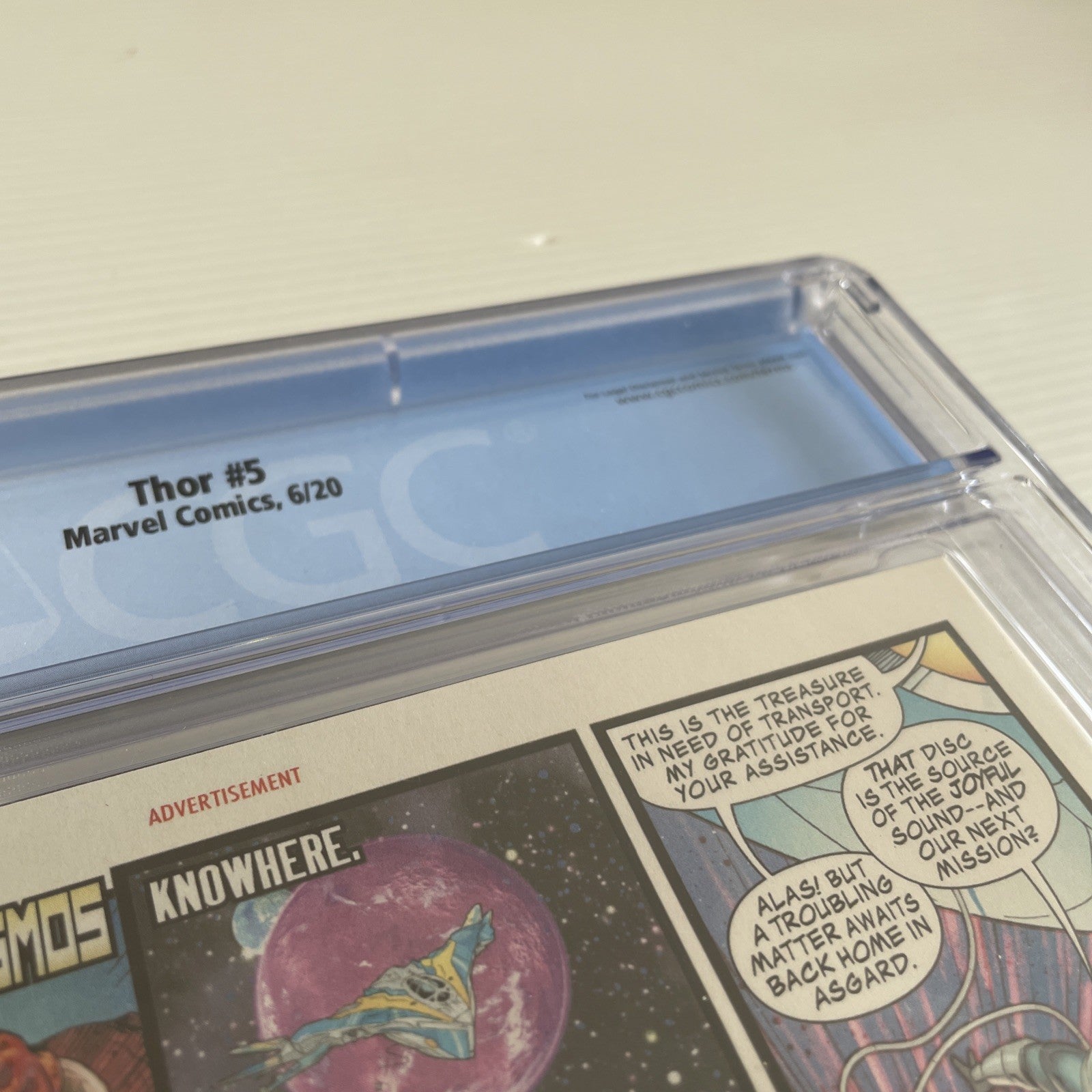 Thor #5 2020 CGC 9.8 1st Print First Black Winter9