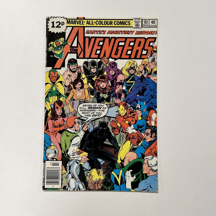 The Avengers #181 1979 VF+ Pence Copy 1st Appearance of Scott Lang