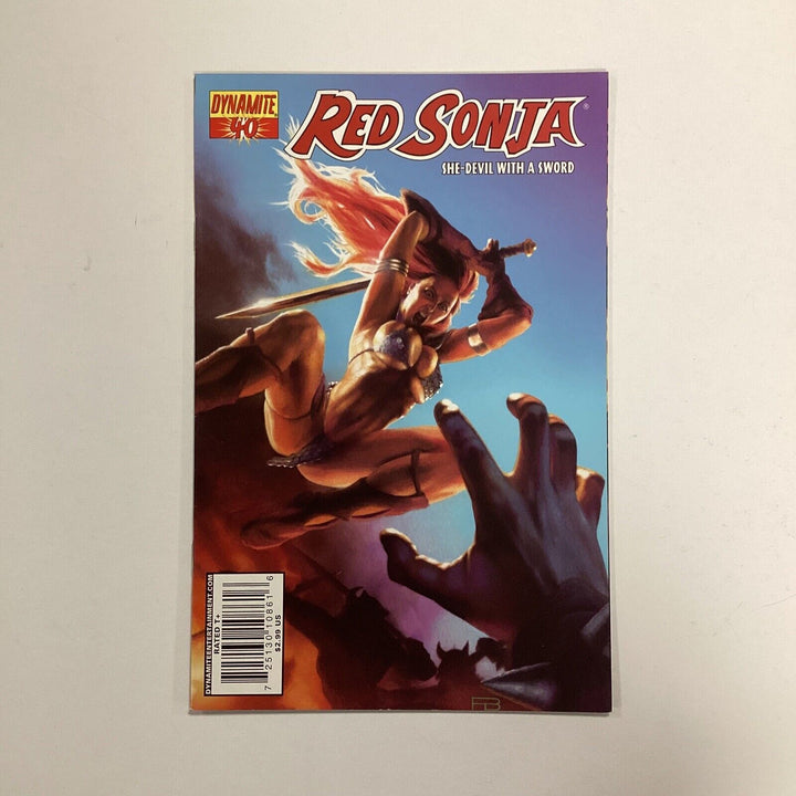 Red Sonja #40 2008 VF+ Patrick Berkenkotter Variant Dynamite