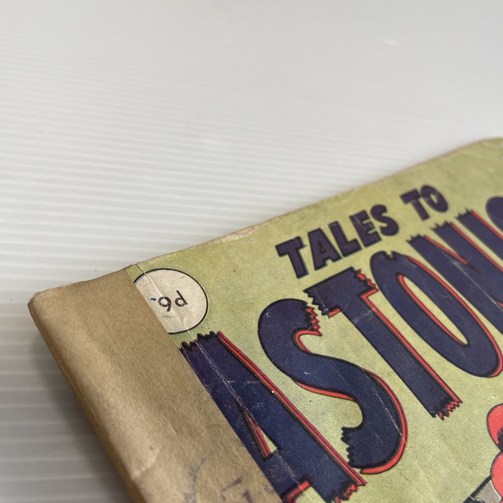 Tales to Astonish #30 1962 Low Grade Reader Copy **Tape on cover, multiple stamp8