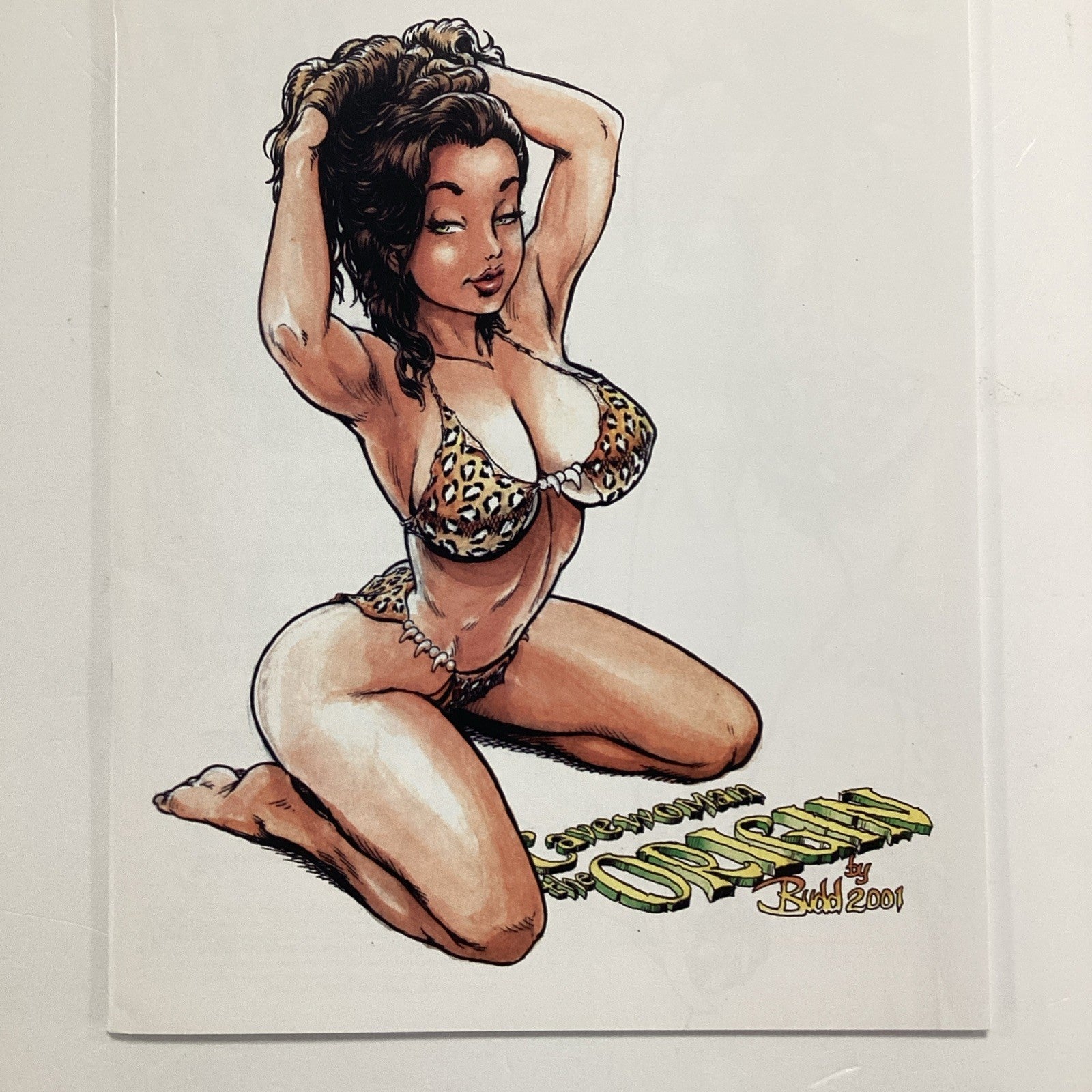 Cavewoman Pangaean Sea #0  2001 FN/VF Origin 1/750 **Rusted Bottom Staple2