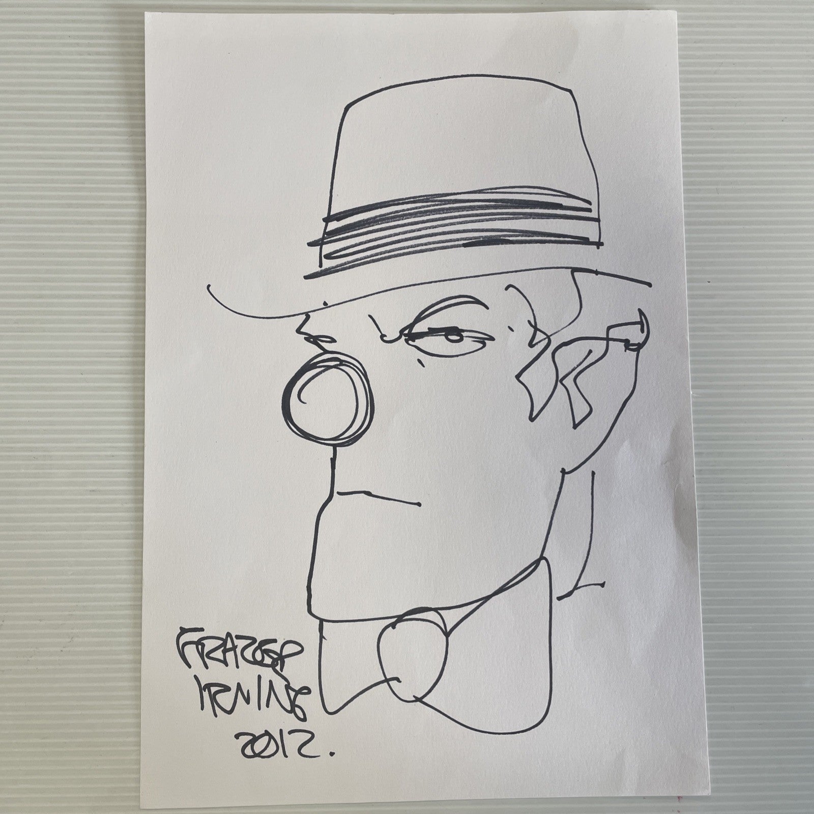 Frazer Irving Original Sketch Artwork of Jack Point from 2012 (29.5 x 20.5 cm)0