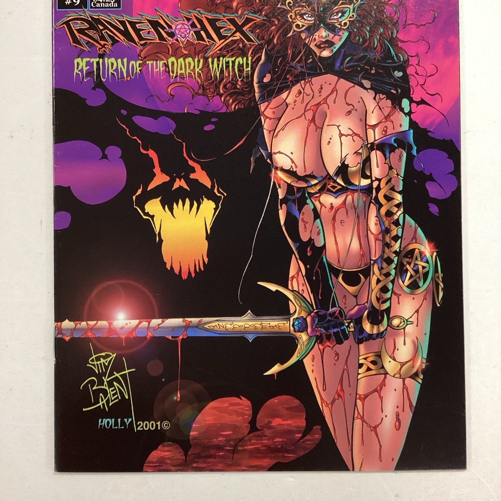 Tarot Witch Of The Black Rose #9 2001 VF/NM Variant2