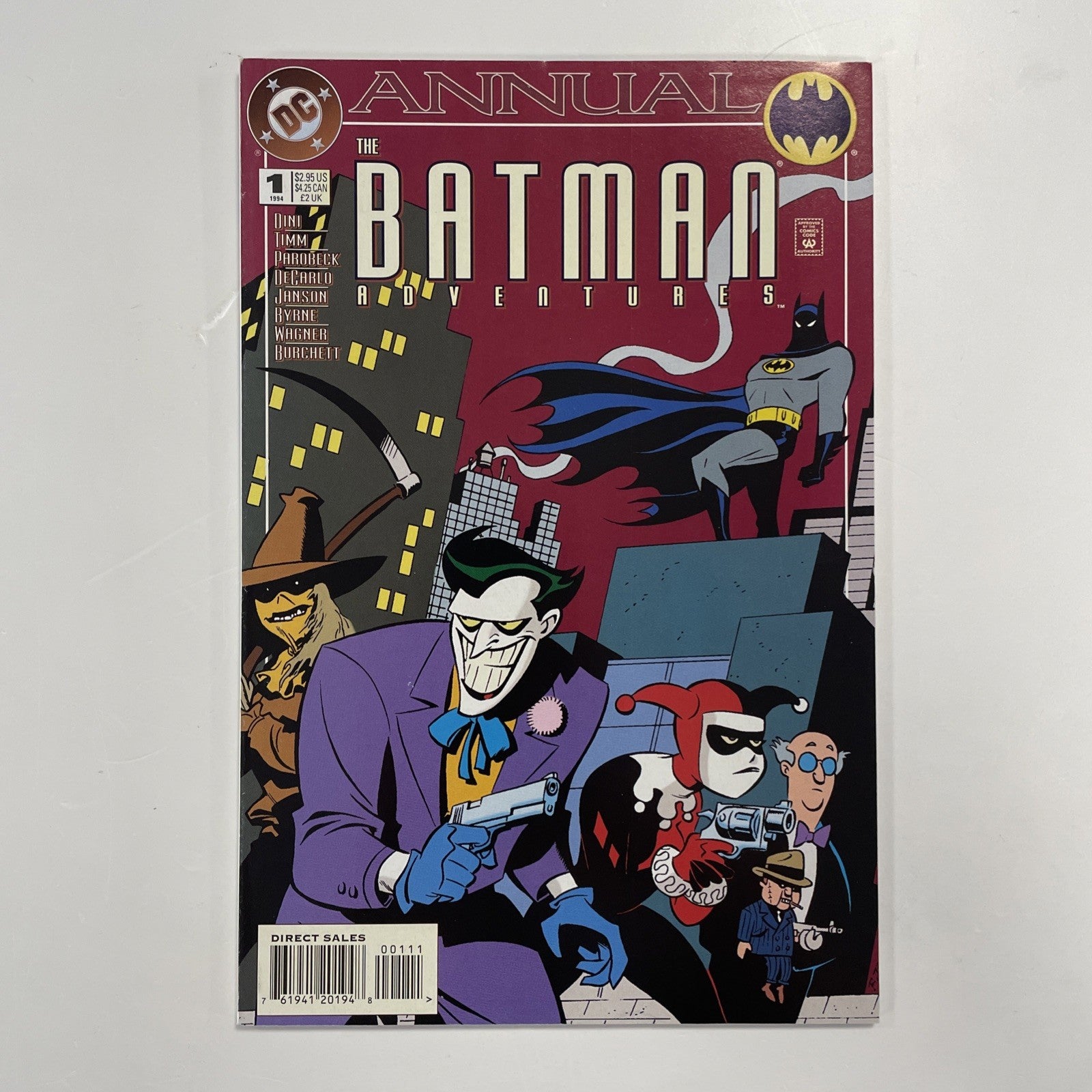 Batman Adventures Annual #1 1994 VF+ 3rd Appearance of Harley Quinn0