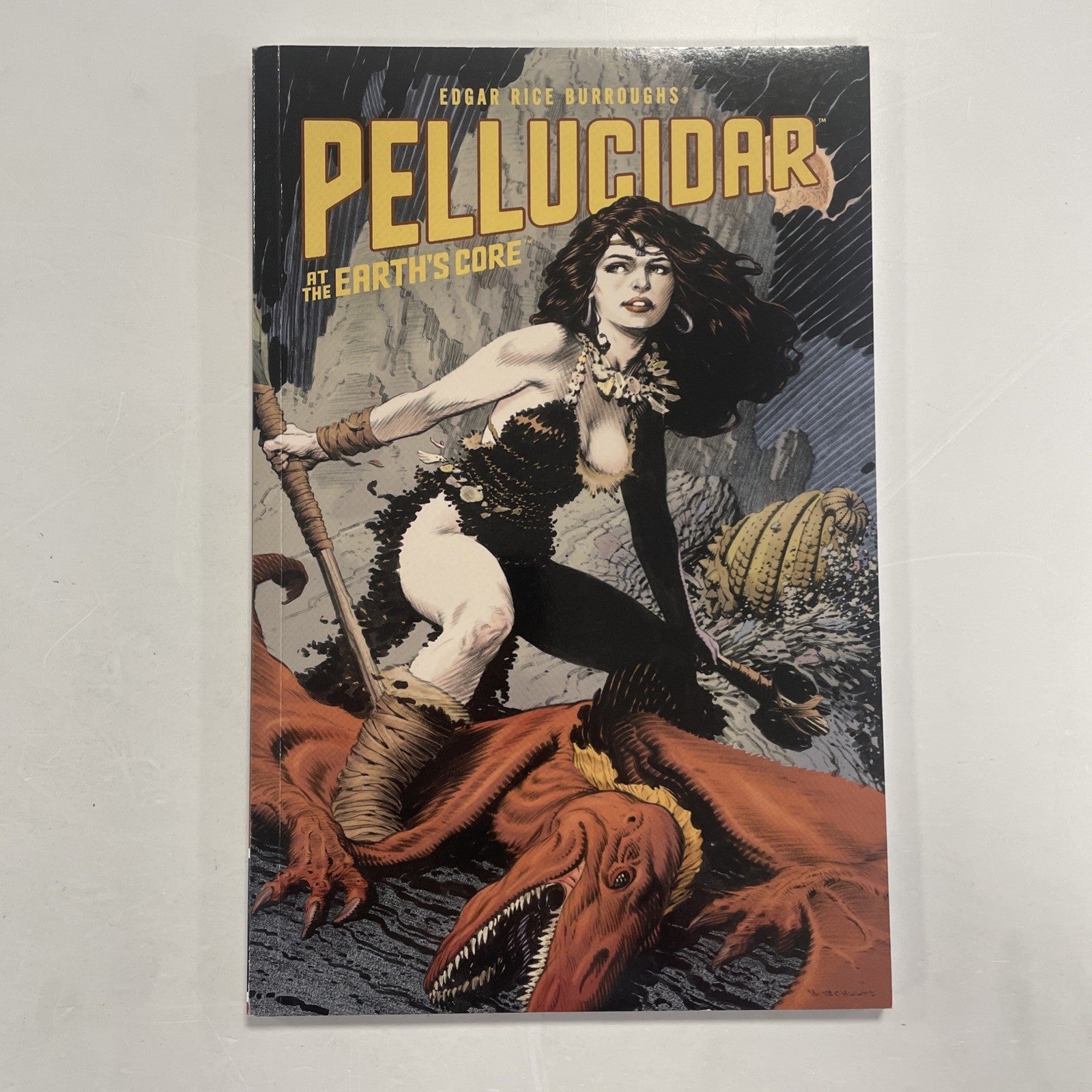 Pellucidar: At the Earth's Core 2017 TPB 1st Print Edgar Rice Burroughs Dark Hor0