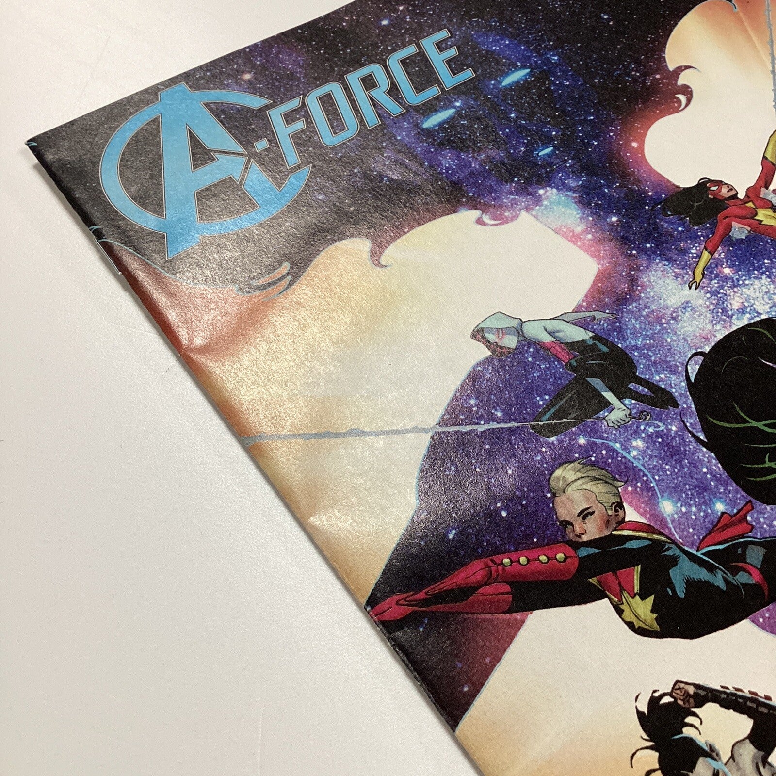 A-force #1 20165 VF/NM 1st App Singularity Jorge Molina 1:25 Varia4