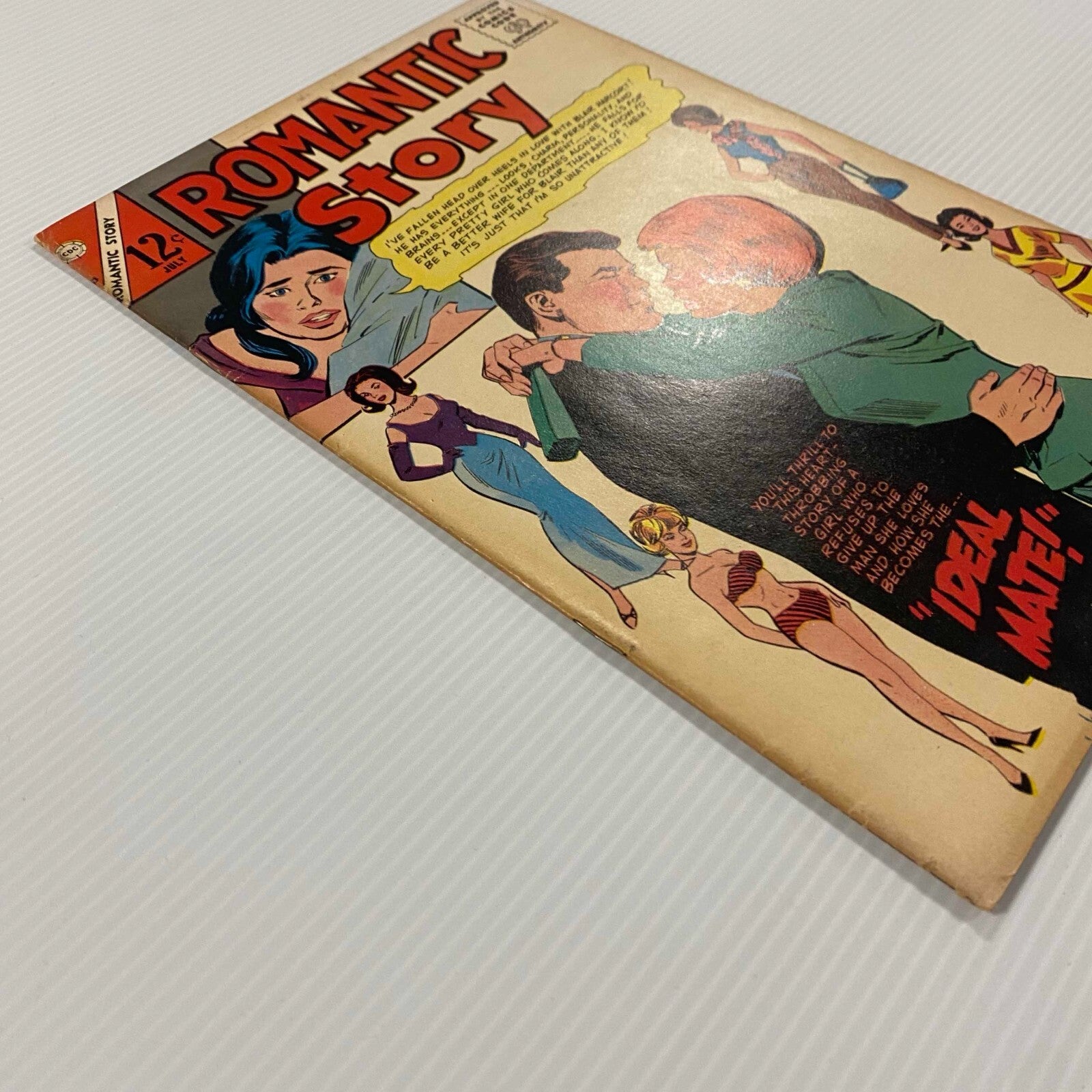 Romantic Story Vol.1 #83 1966 FN+ Charlton Comics (2) Cent Copy3