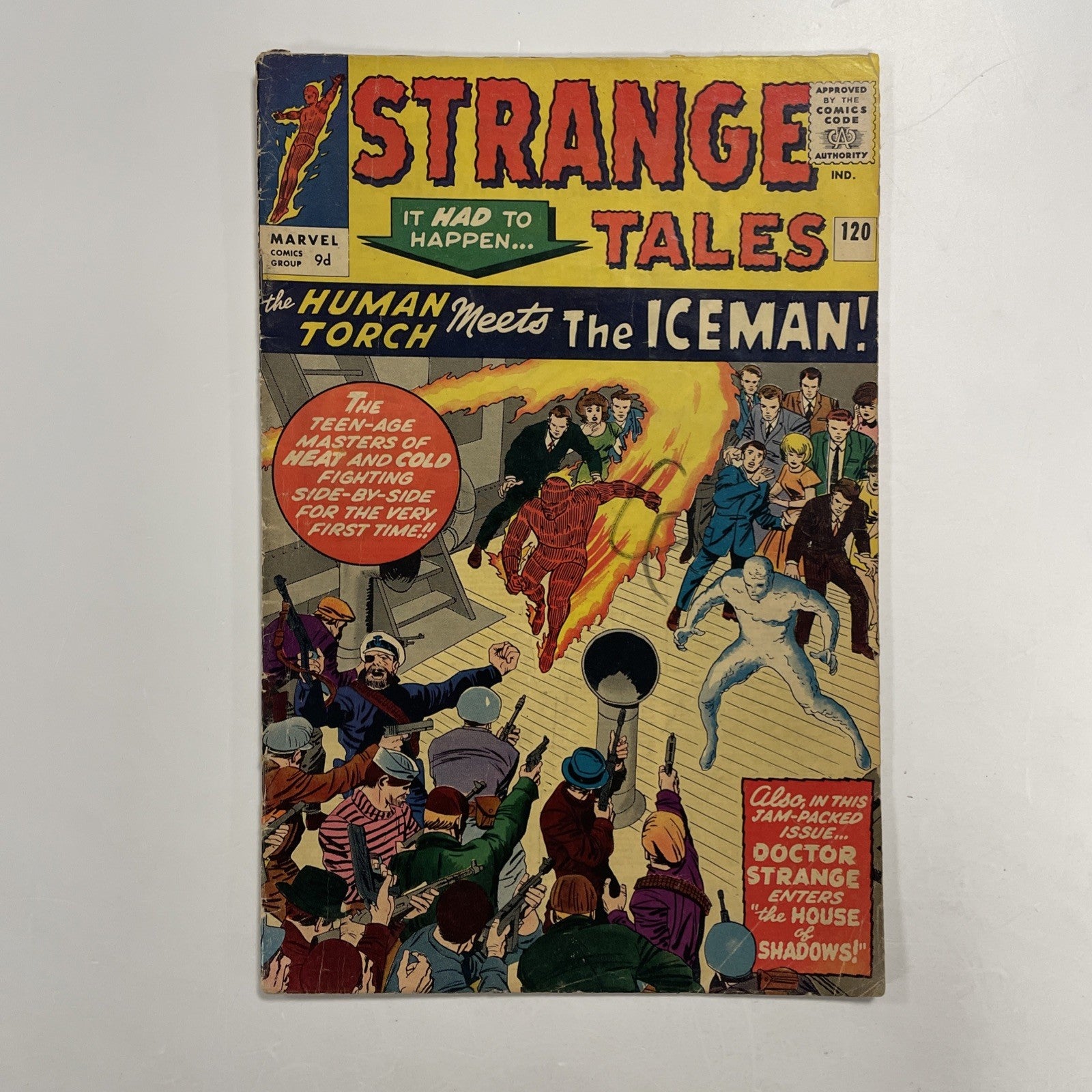 Strange Tales #120 1964 VG Pence Copy Pen on cover0