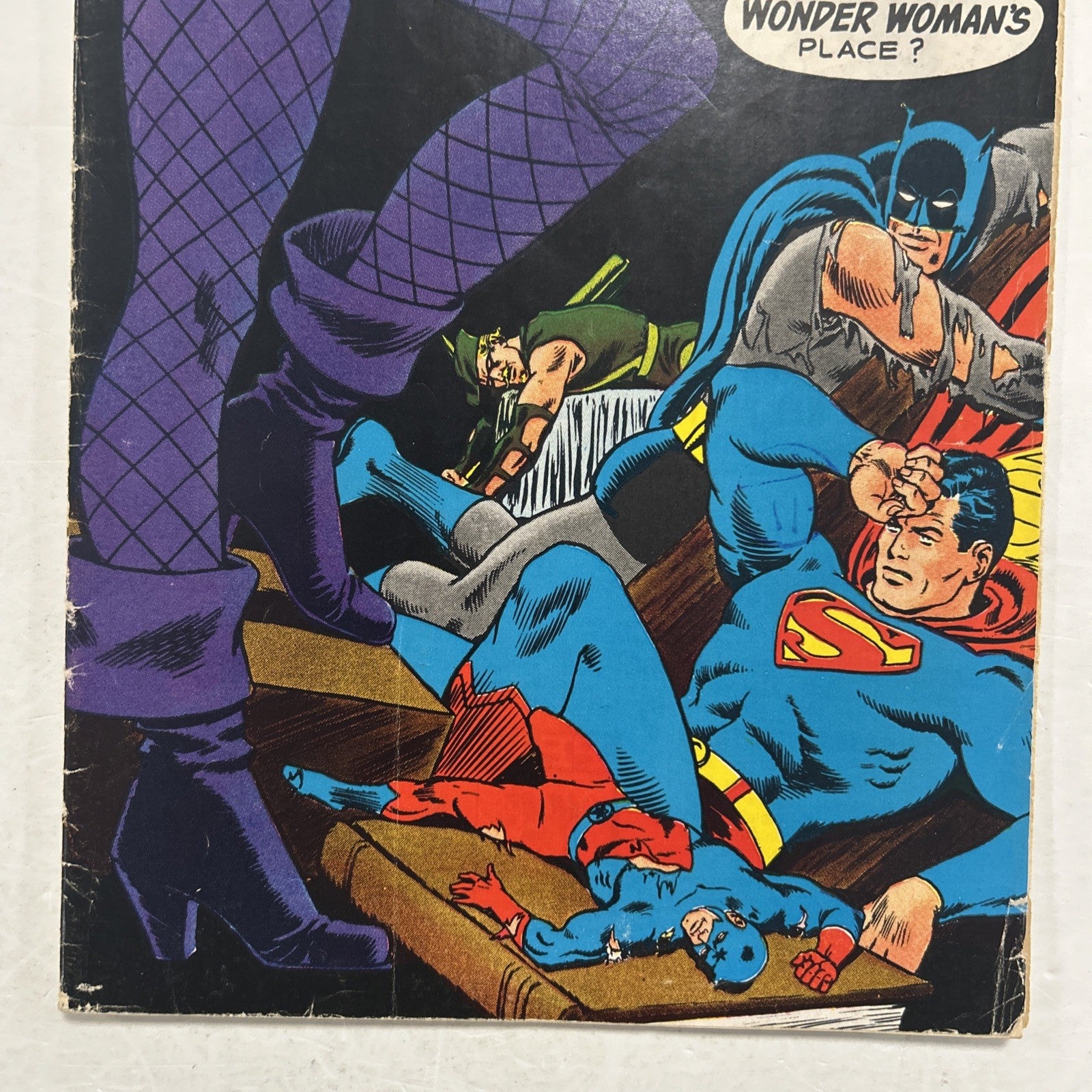 Justice League of America #75 1969 VG 1st Black Canary Pence Stamp2