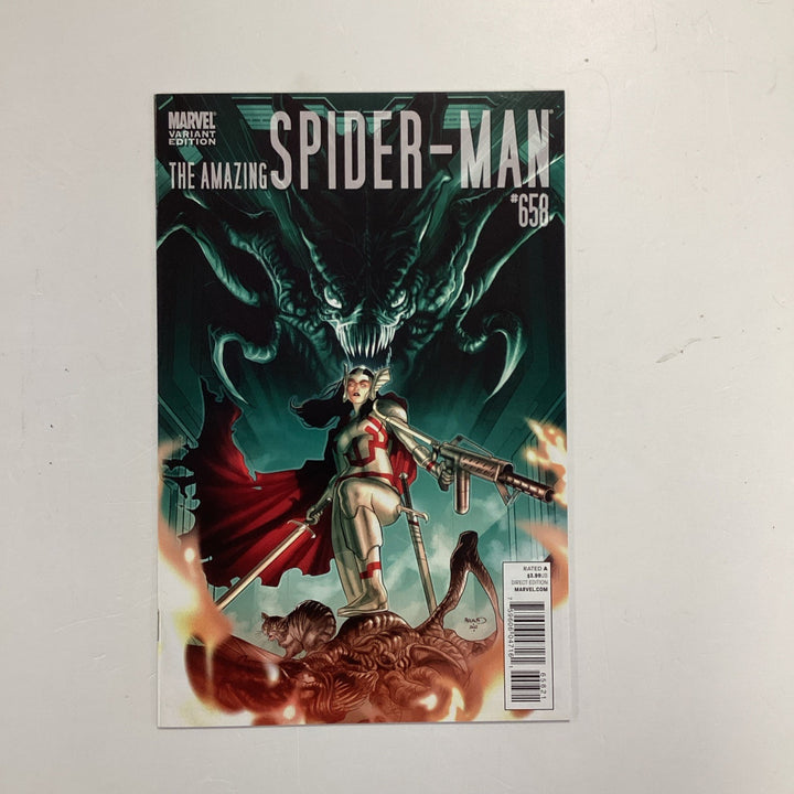 Amazing Spider-man #658 2011 VF/NM 1:15 Renaud Variant0