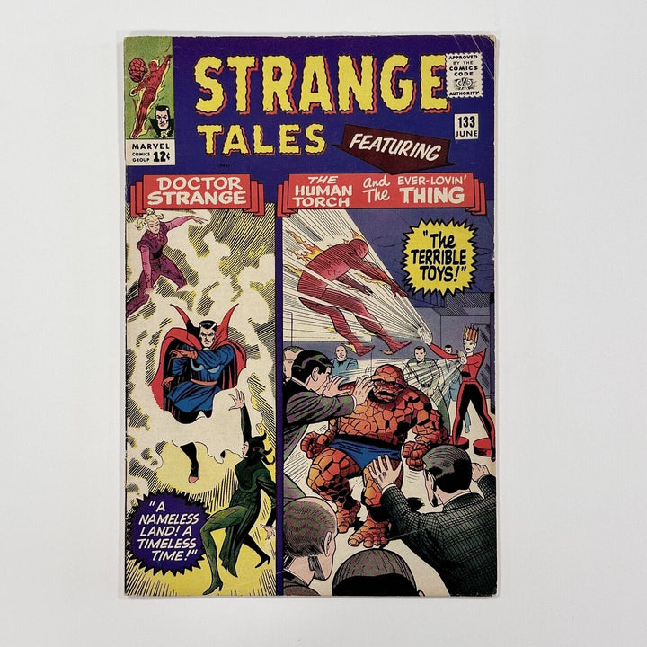 Strange Tales #133 1965 VG+  Cent Copy