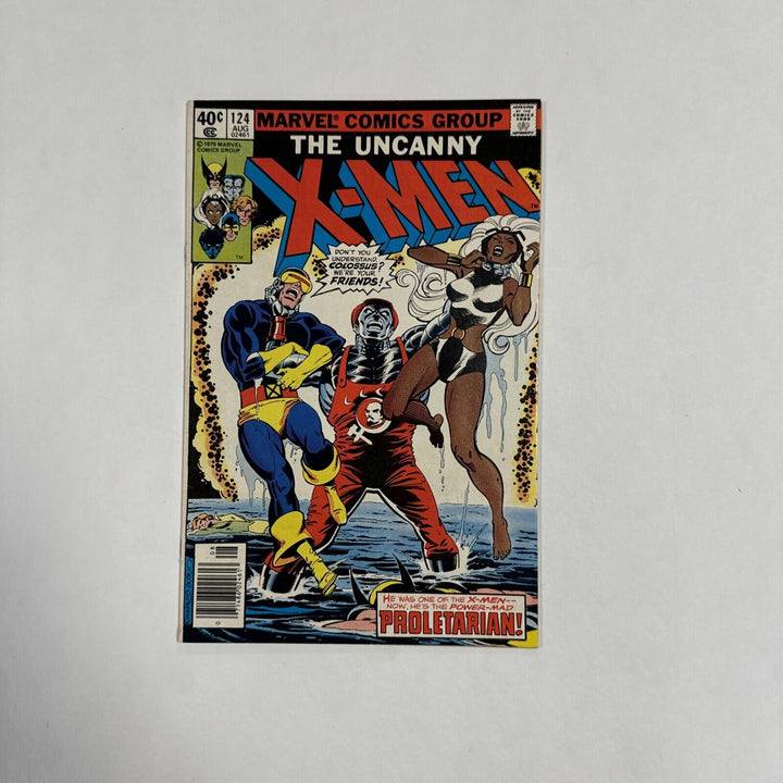 Uncanny X-men #124 1979 FN- Cent Copy