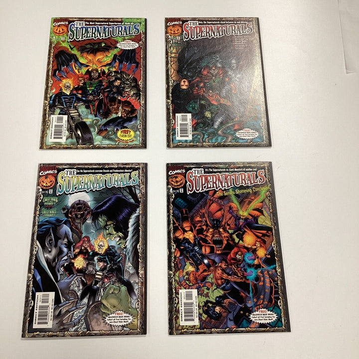 The Supernaturals #1-4 1998 NM Complete Set inc. Masks